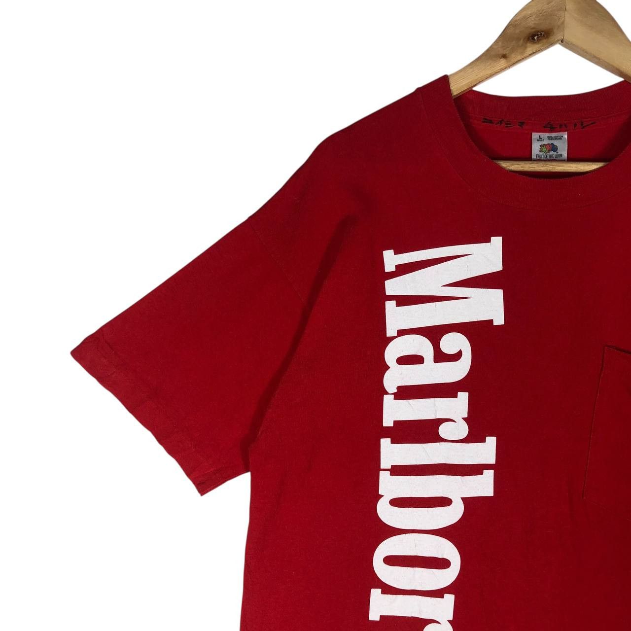 Marlboro Vintage Marlboro Big Logo T-Shirt Size US L / EU 52-54 / 3 - 3 Thumbnail