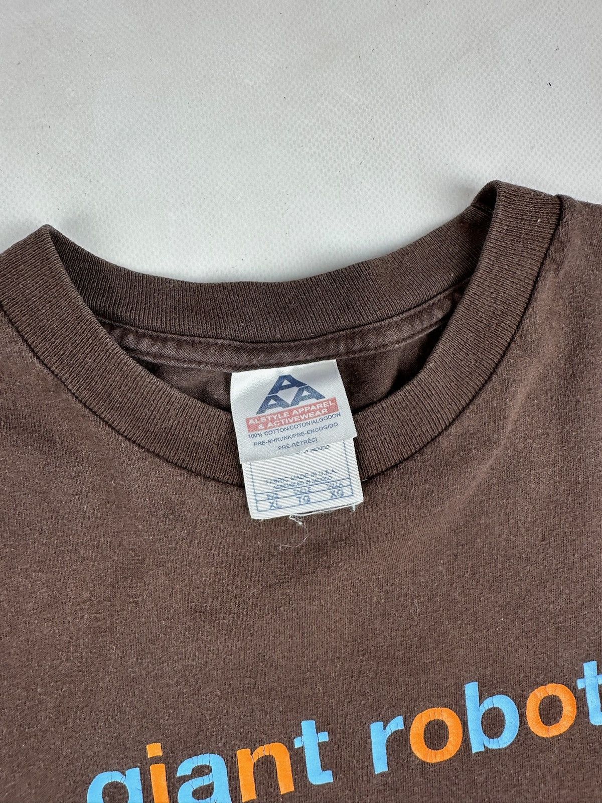 Band Tees × Vintage Vintage 1994 Giant Robot Bucket Head band tee acid Size US XL / EU 56 / 4 - 4 Thumbnail