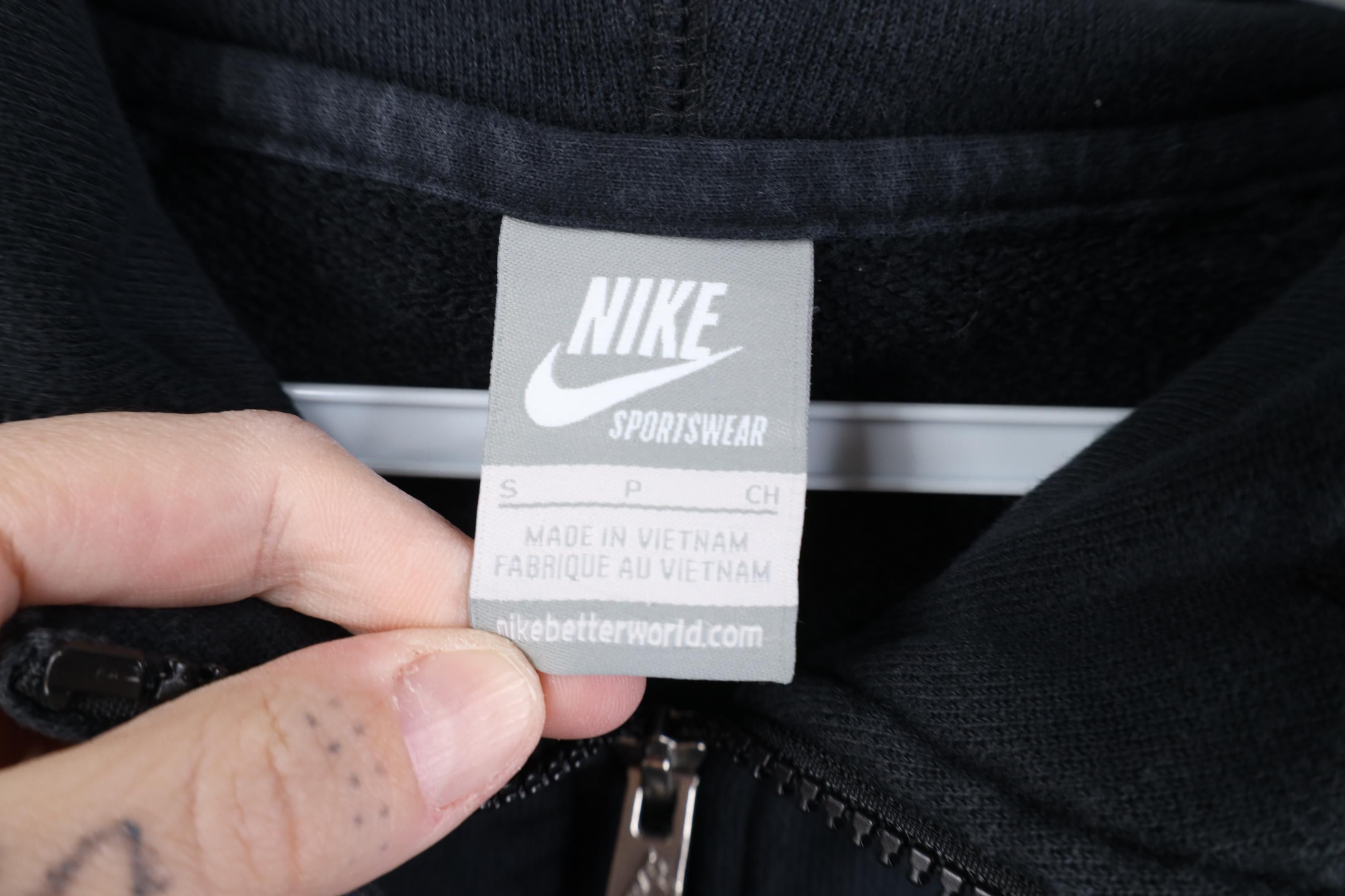 Nike Vintage Y2K Nike Sportswear Travis Scott Ribbed Knit Hoodie Size S / US 4 / IT 40 - 8 Thumbnail