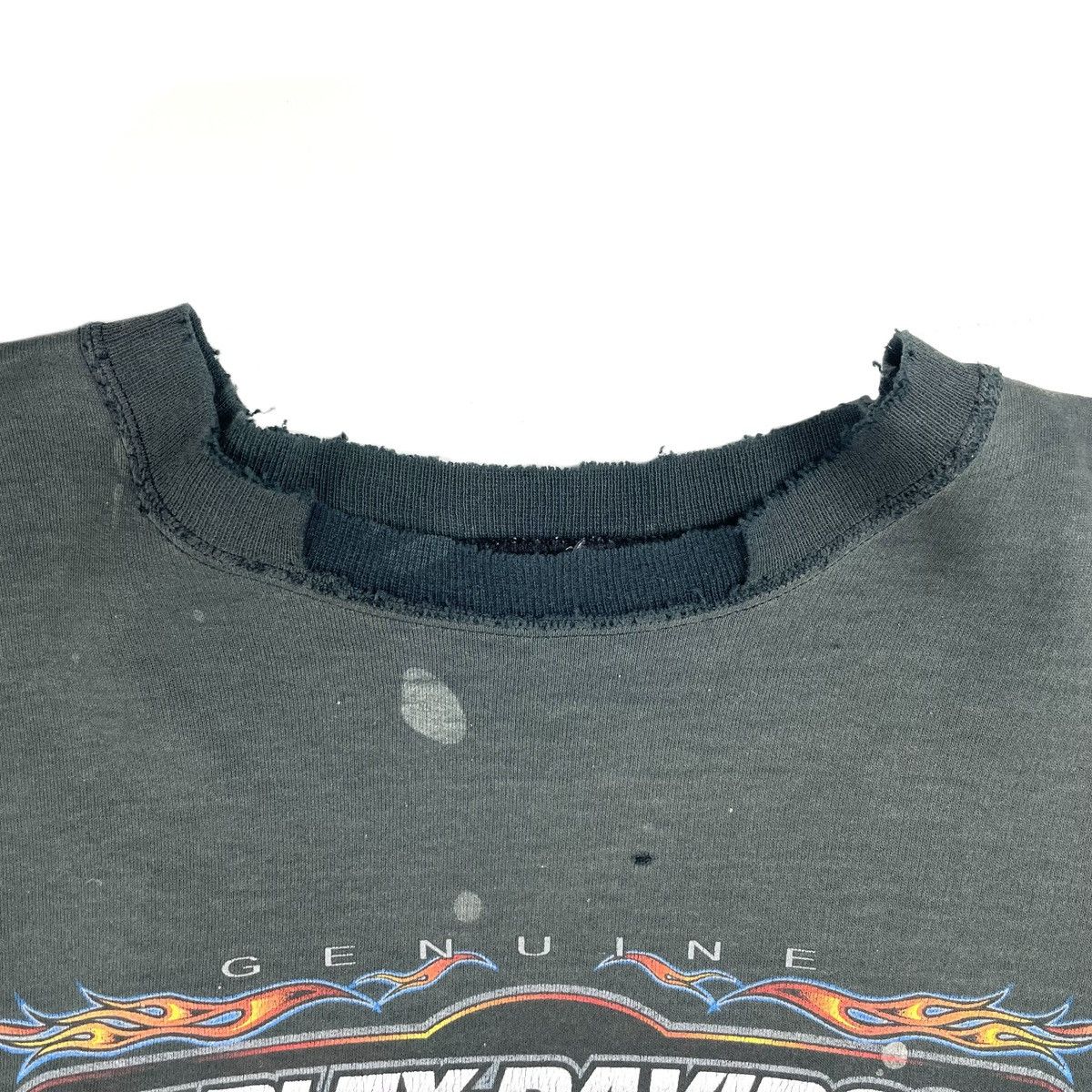 Harley Davidson VINTAGE THRASHED FADED HARLEY DAVIDSON SWEATSHIRT Size US XL / EU 56 / 4 - 3 Thumbnail