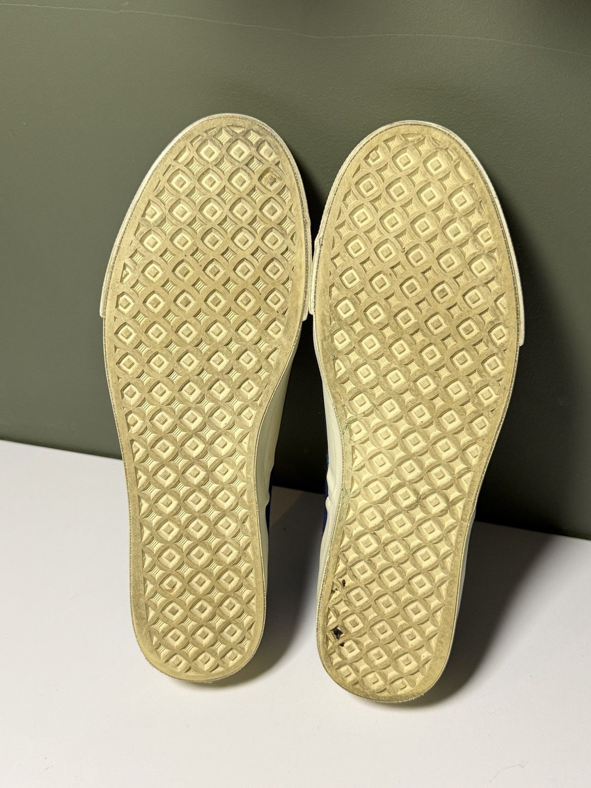 Maison Kitsune vintage overdyed maison kitsune low top canvas sneakers Size US 10.5 / EU 43-44 - 5 Thumbnail