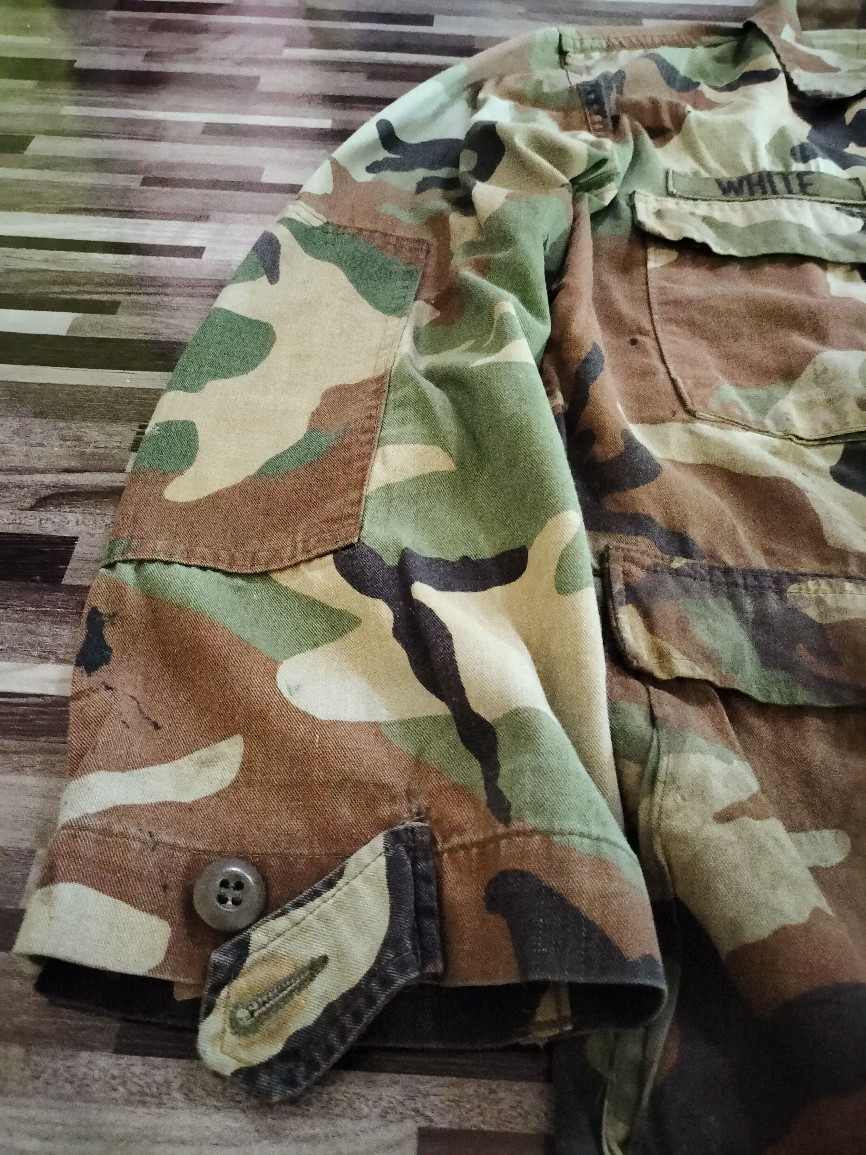 Vintage Vintage USMC Military Jacket Camouflage Usa Size US M / EU 48-50 / 2 - 11 Thumbnail