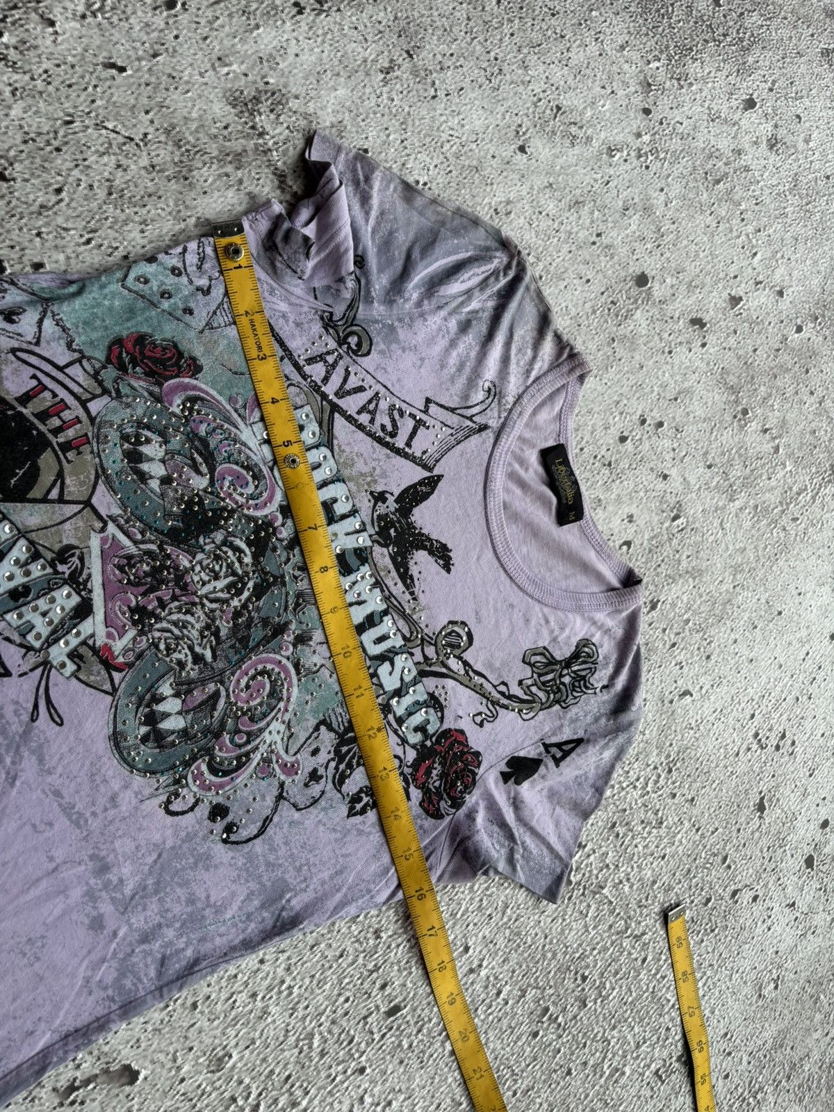 Hysteric Glamour Y2k Libertalia Women's Punk Style Tshirt Size M / US 6-8 / IT 42-44 - 8 Thumbnail