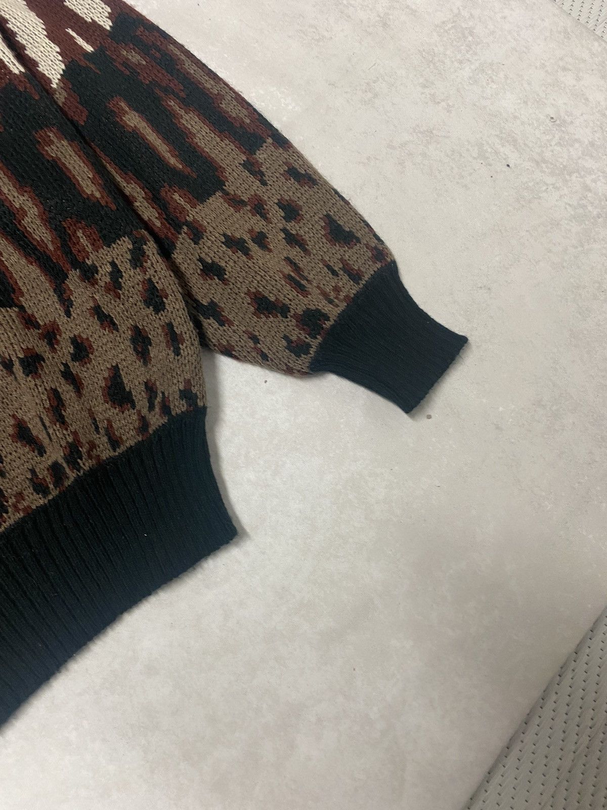 Vintage Crazy Vintage Streetwear 90’s Multi-Print Cheetah Sweater M Size US M / EU 48-50 / 2 - 6 Thumbnail