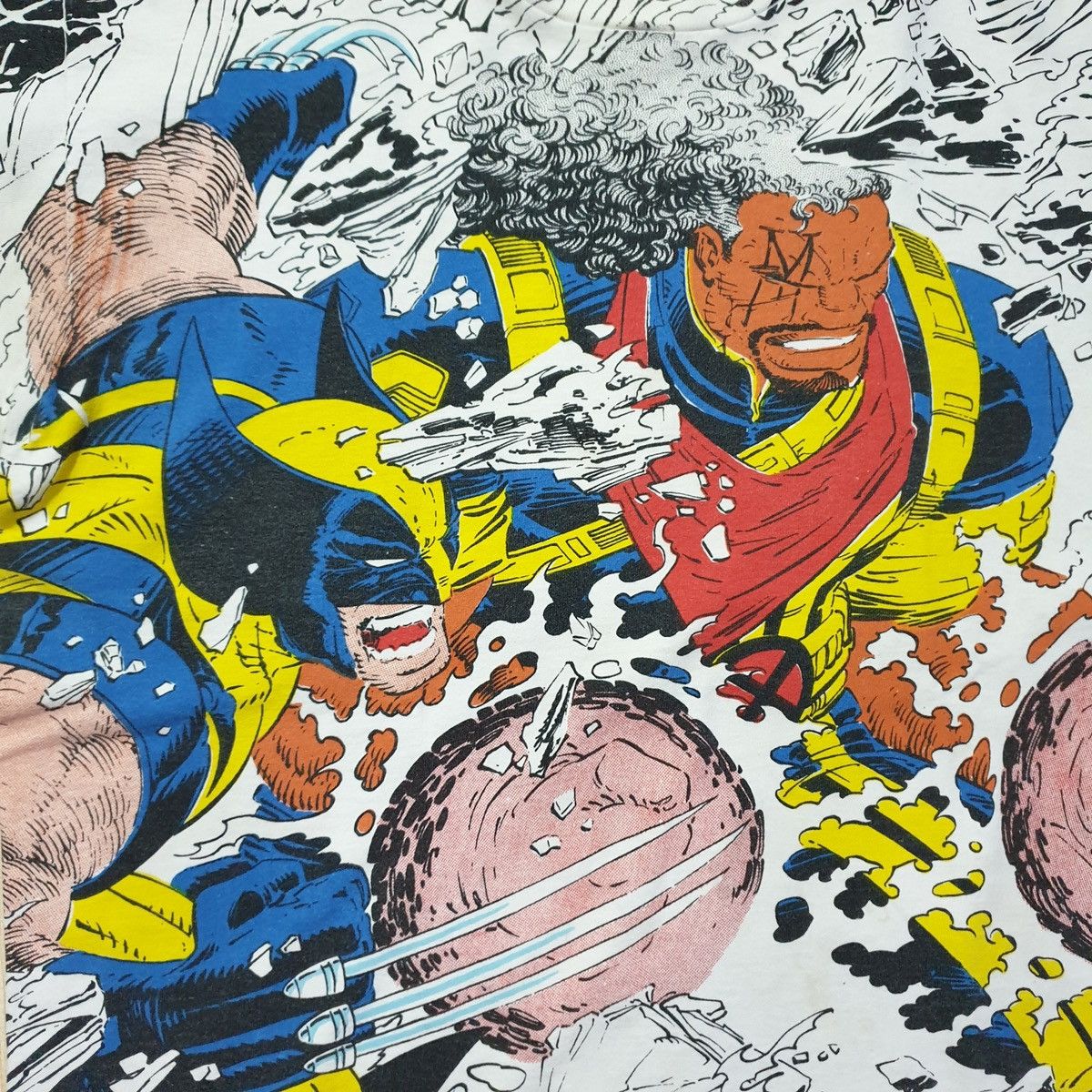 Marvel Comics X-men Megaprint Vintage Comic Images (Wolverine, Bishop) Size US XL / EU 56 / 4 - 3 Thumbnail