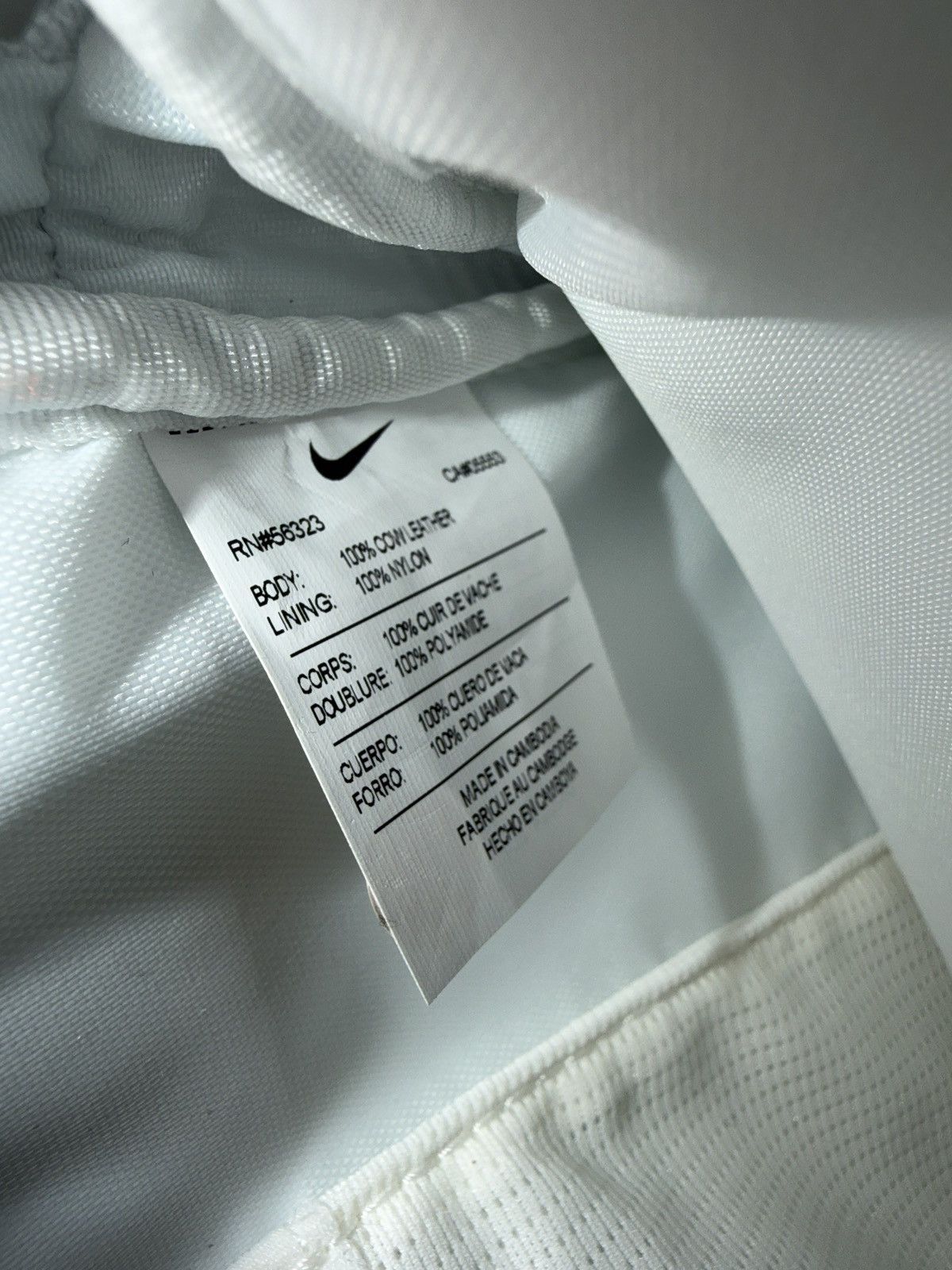 Nike × Supreme Supreme Nike Leather Shoulder Bag in White Snakeskin Size ONE SIZE - 2 Thumbnail