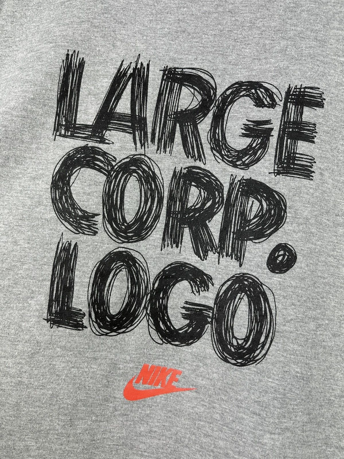 Nike Vintage Y2K Nike Large Corp. Logo T-Shirt Size US L / EU 52-54 / 3 - 5 Thumbnail