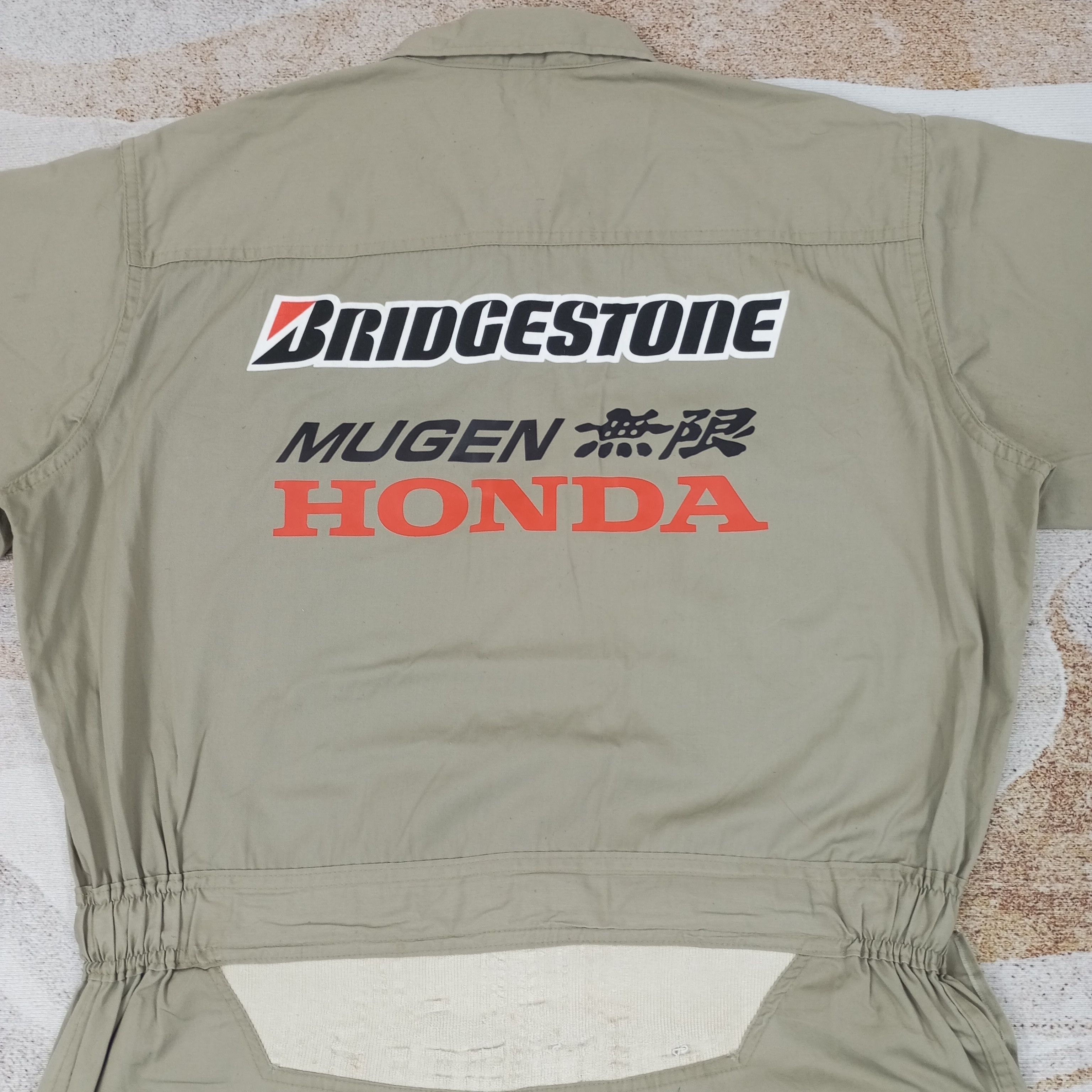 Other Bridgestone X Mugen Honda Custom Coverall Jacket c221n6 Size US M / EU 48-50 / 2 - 3 Thumbnail