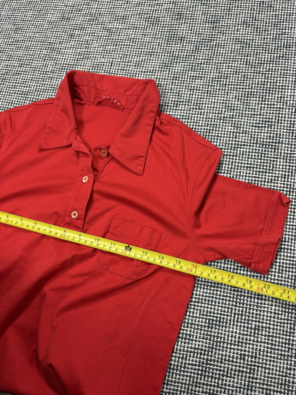 Prada Prada red polo shirt quiet luxury old money style💰 Size M / US 6-8 / IT 42-44 - 7 Thumbnail