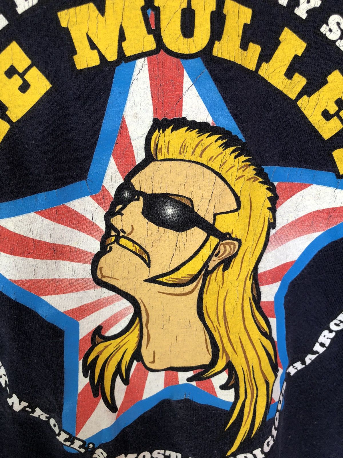 WCW/nWo Vintage 90’s Ernie Ball The Mullet Rock and Roll Shirt Tee Size US M / EU 48-50 / 2 - 3 Thumbnail