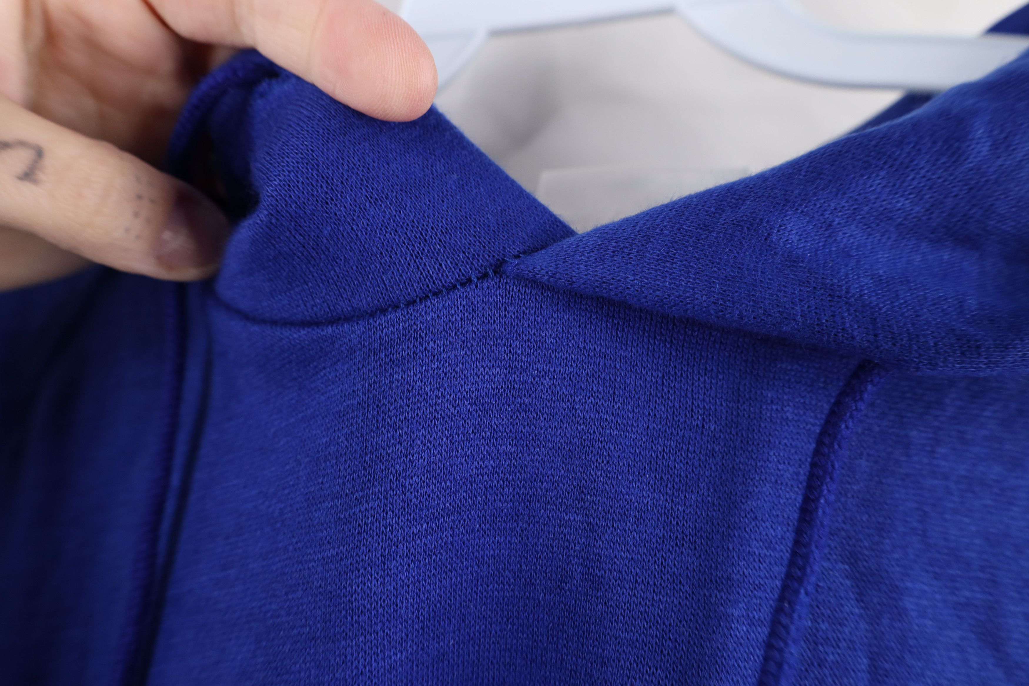Vintage Deadstock Vintage 70s 80s Streetwear Hoodie Sweatshirt Blue Size US M / EU 48-50 / 2 - 10 Thumbnail