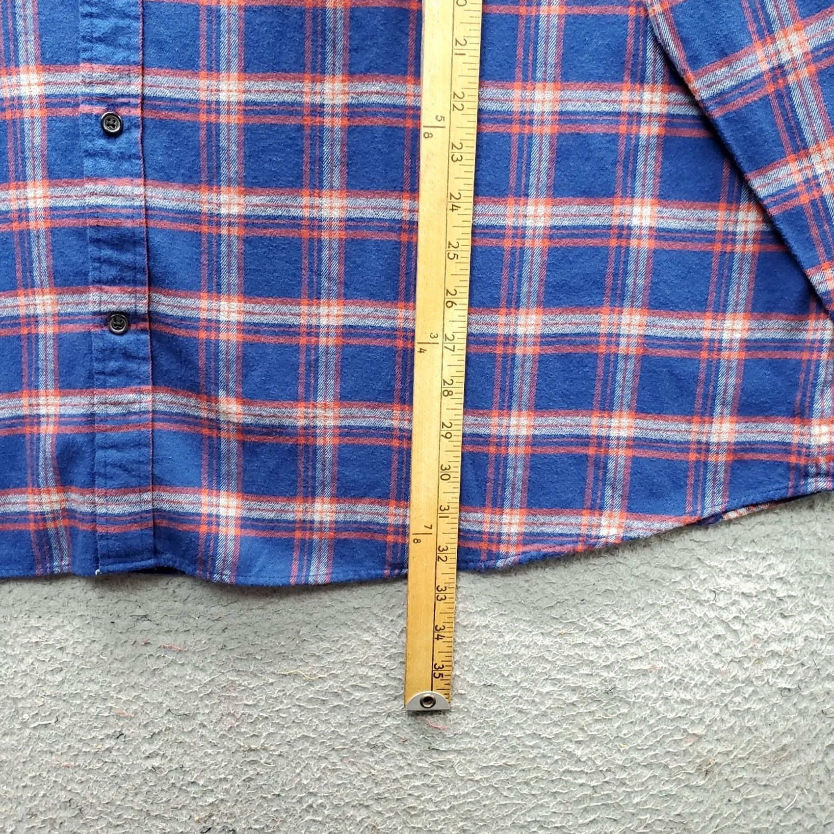Vintage St. John's Bay Mens Flannel Shirt 4XL Multi Plaid Button-Down Long Sleeve Shirt Size US XXL / EU 58 / 5 - 4 Thumbnail
