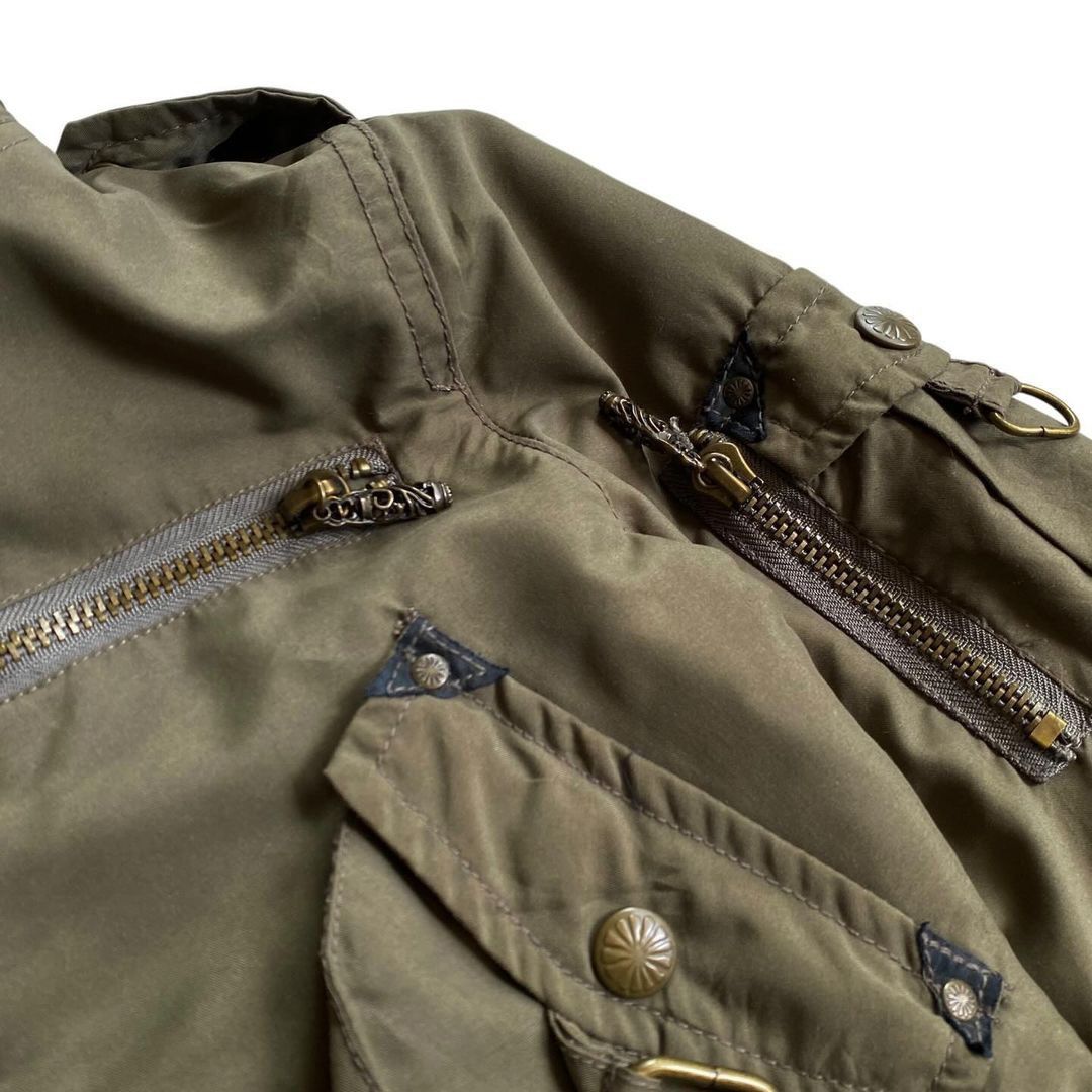 Japanese Brand Fakedelic inner sherpa multipocket hooded heavy jacket Size S / US 4 / IT 40 - 8 Thumbnail