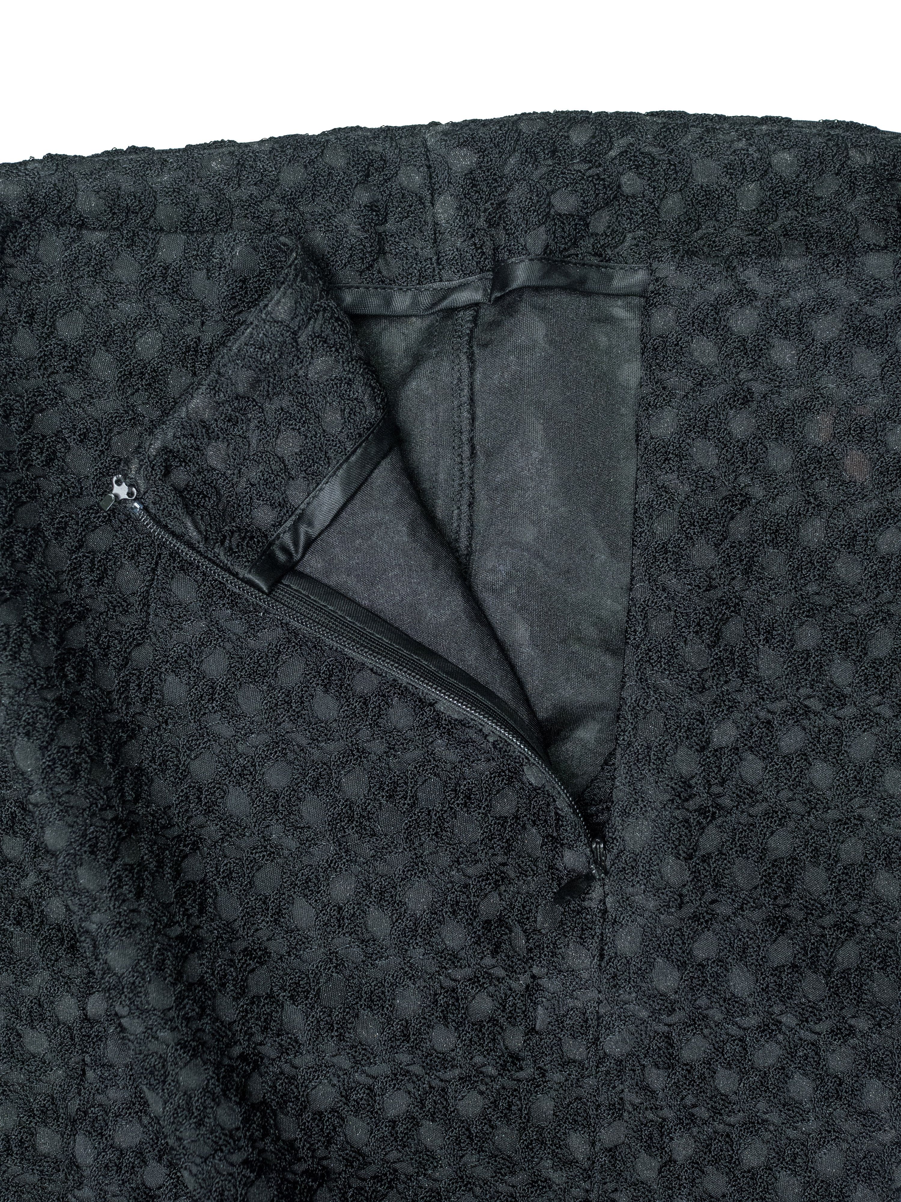Missoni Missoni Black Crochet Knitted Slim Pants Size 26" / US 2 / IT 38 - 3 Thumbnail