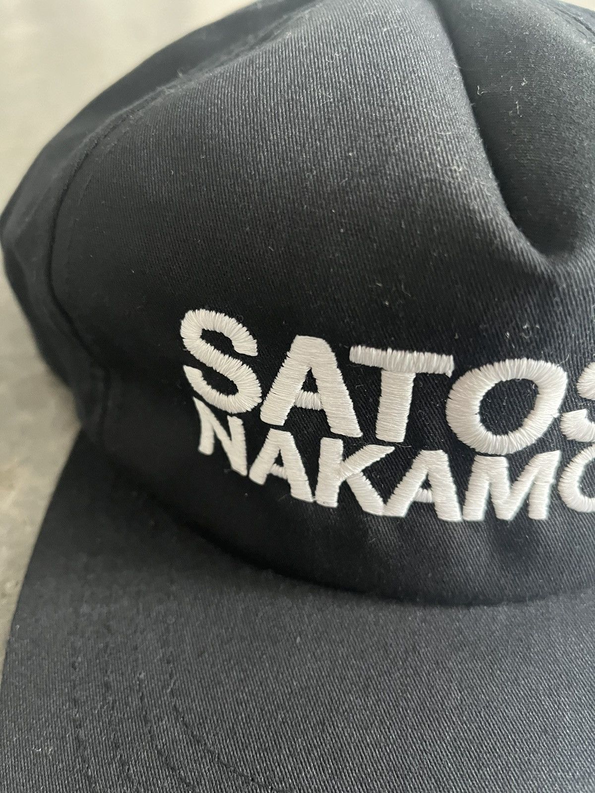 Satoshi Nakamoto SnapBack hat cap embroidered