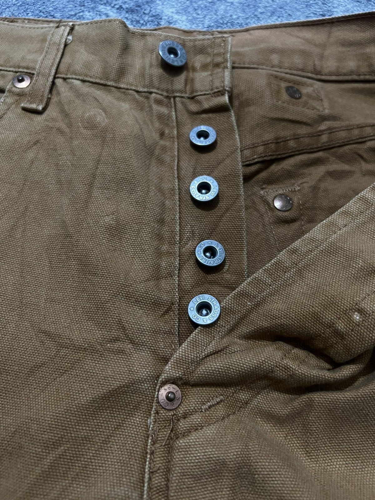 Levi's Vintage Clothing Levi’s 1930 Repro LVC 704 Duck Canvas Size US 30 / EU 46 - 9 Thumbnail