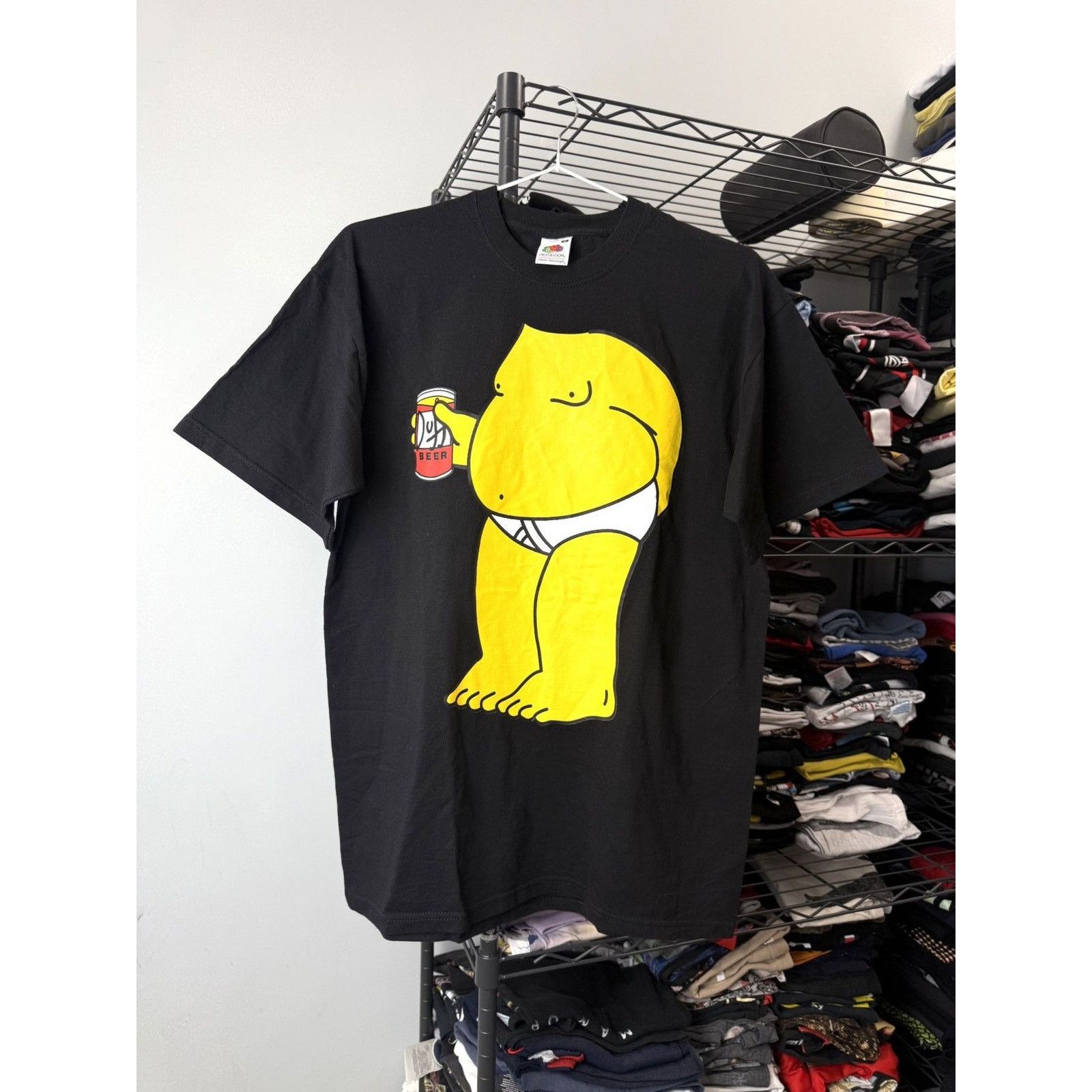 The Simpsons 00’s Vintage Simpsons Drink Beer Duff T Shirt Size US M / EU 48-50 / 2 - 1 Thumbnail