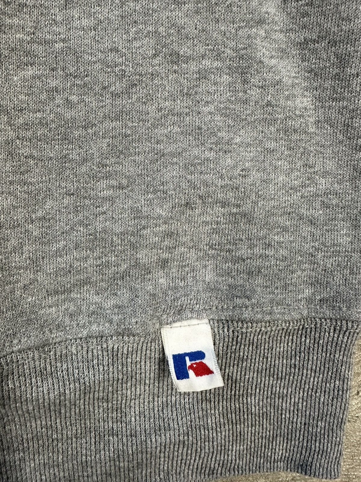 Russell Athletic Vintage 90s Russell Athletic Grey Blank Sweatshirt Size US XL / EU 56 / 4 - 6 Thumbnail