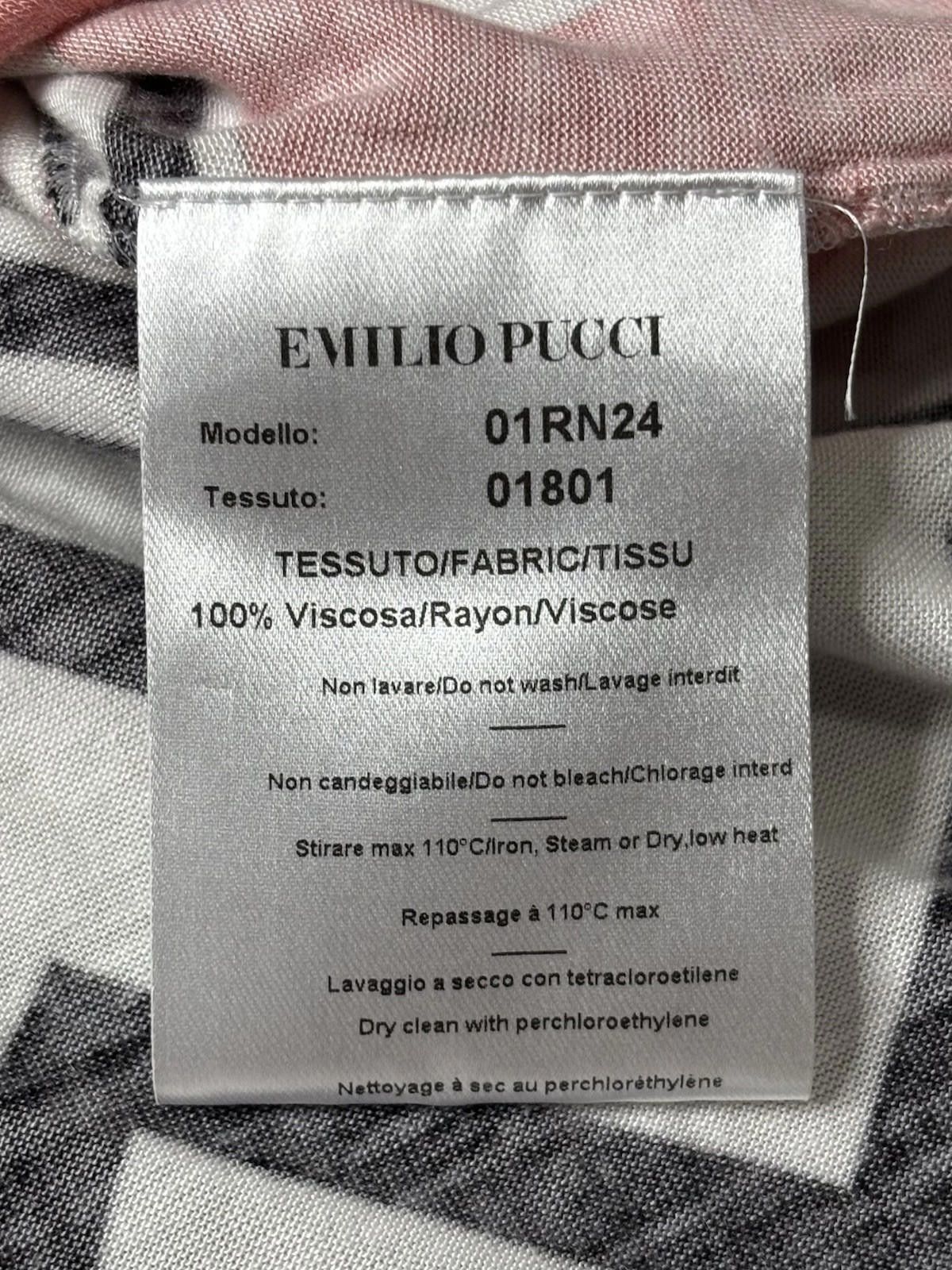 Emilio Pucci Emilio Pucci Top Women's IT 38 US 4 Jersey Rayon Italy Size S / US 4 / IT 40 - 11 Thumbnail