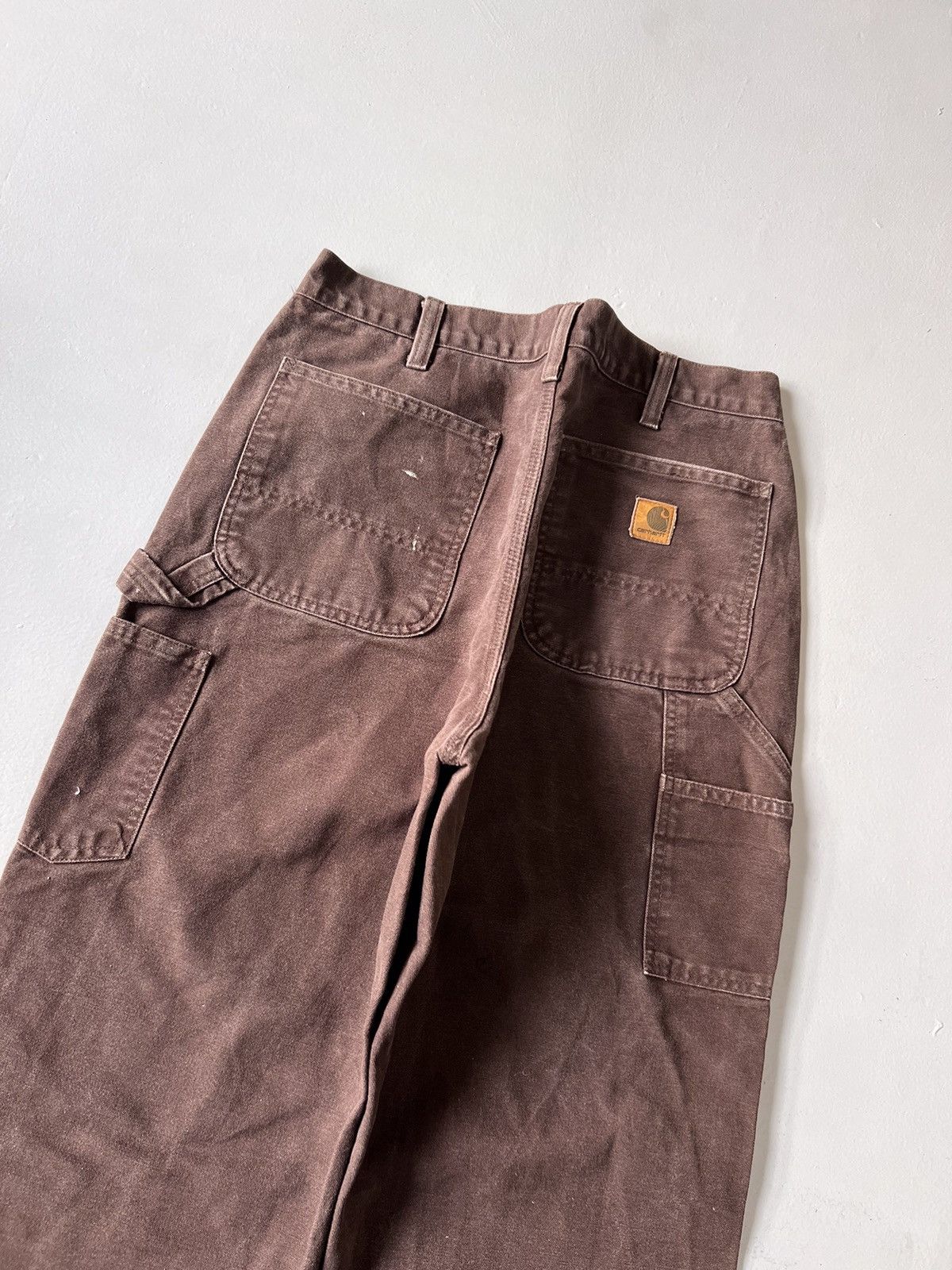 Carhartt Vintage Carhartt B11 dkb carpenter denim Size US 34 / EU 50 - 8 Thumbnail
