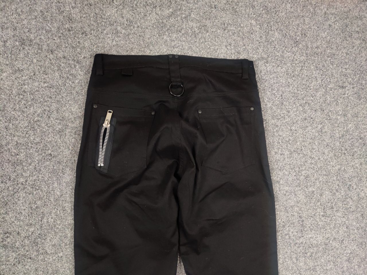 Le Grande Bleu (L.G.B.) heartless Japan design Avant garde Zip Pants Vintage Y2K Size US 34 / EU 50 - 9 Thumbnail
