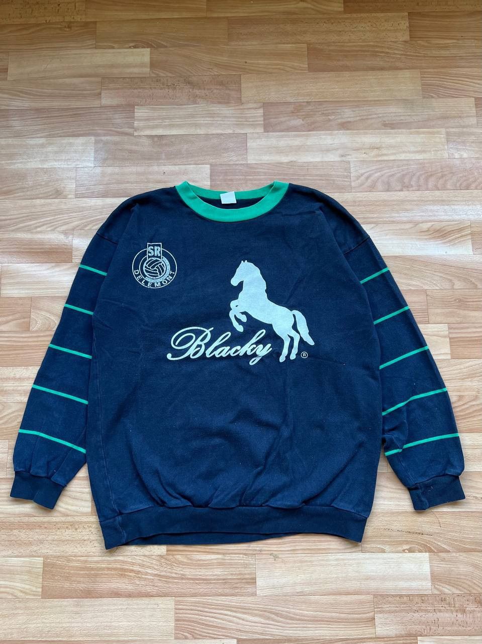 Vintage RARE 1970 SR DELEMONT BLACKY SWITZERLAND SOCCER SWEATSHIRT L Size US L / EU 52-54 / 3 - 2 Thumbnail
