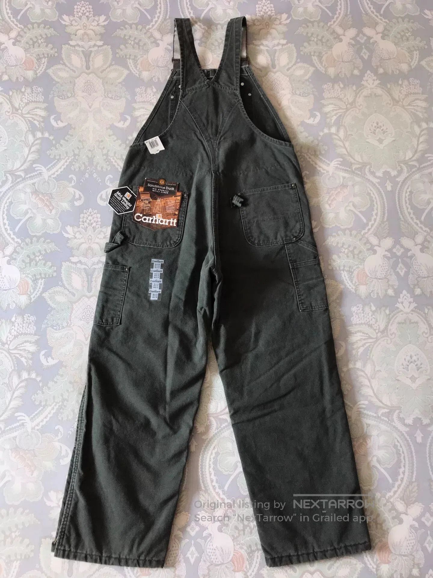 Carhartt Carhartt R27 Moss Green Overalls. Size US 38 / EU 54 - 4 Thumbnail