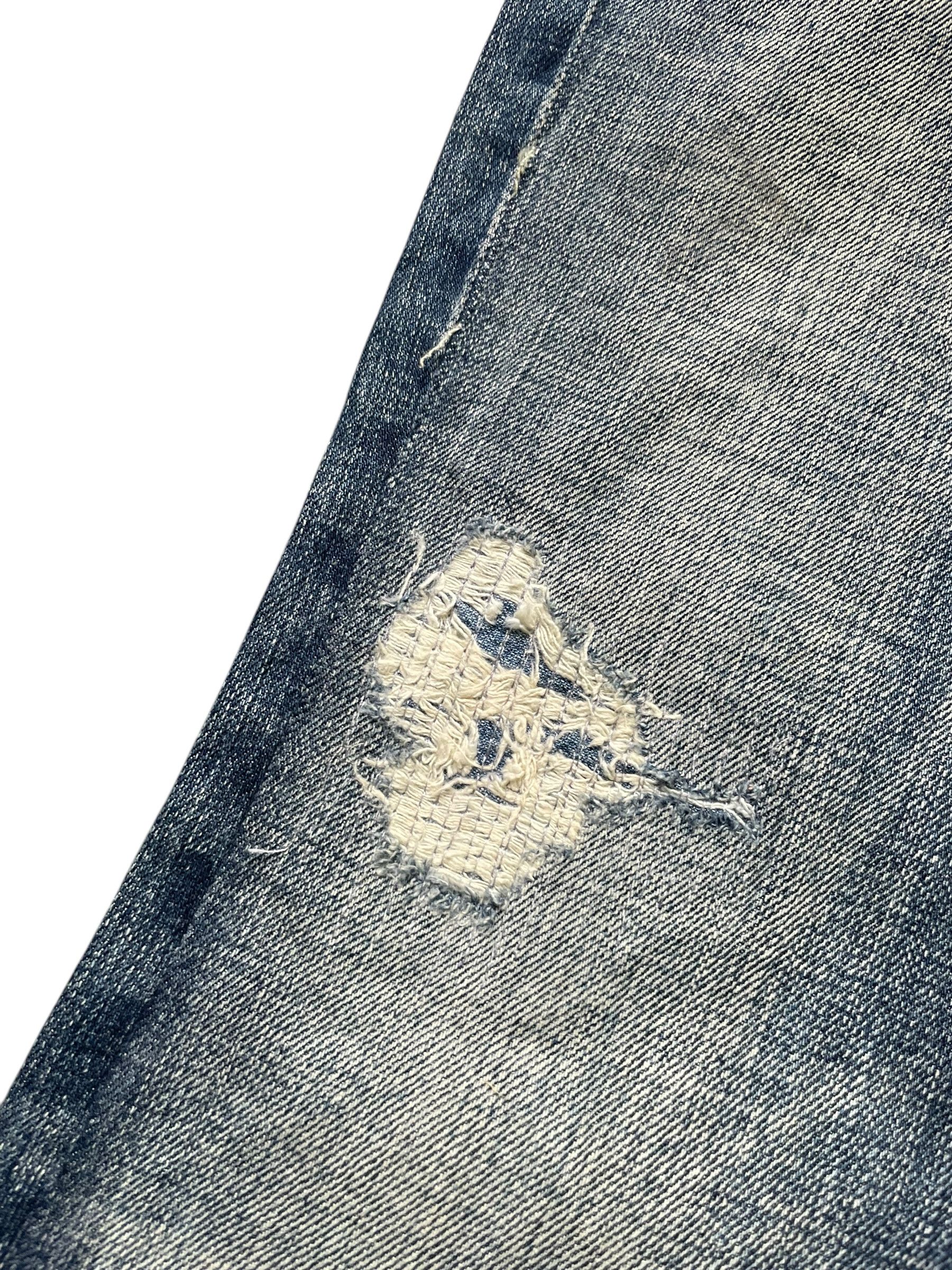 7 For All Mankind Flare 7 For All Mankind Distresed Denim Size 29" - 3 Thumbnail
