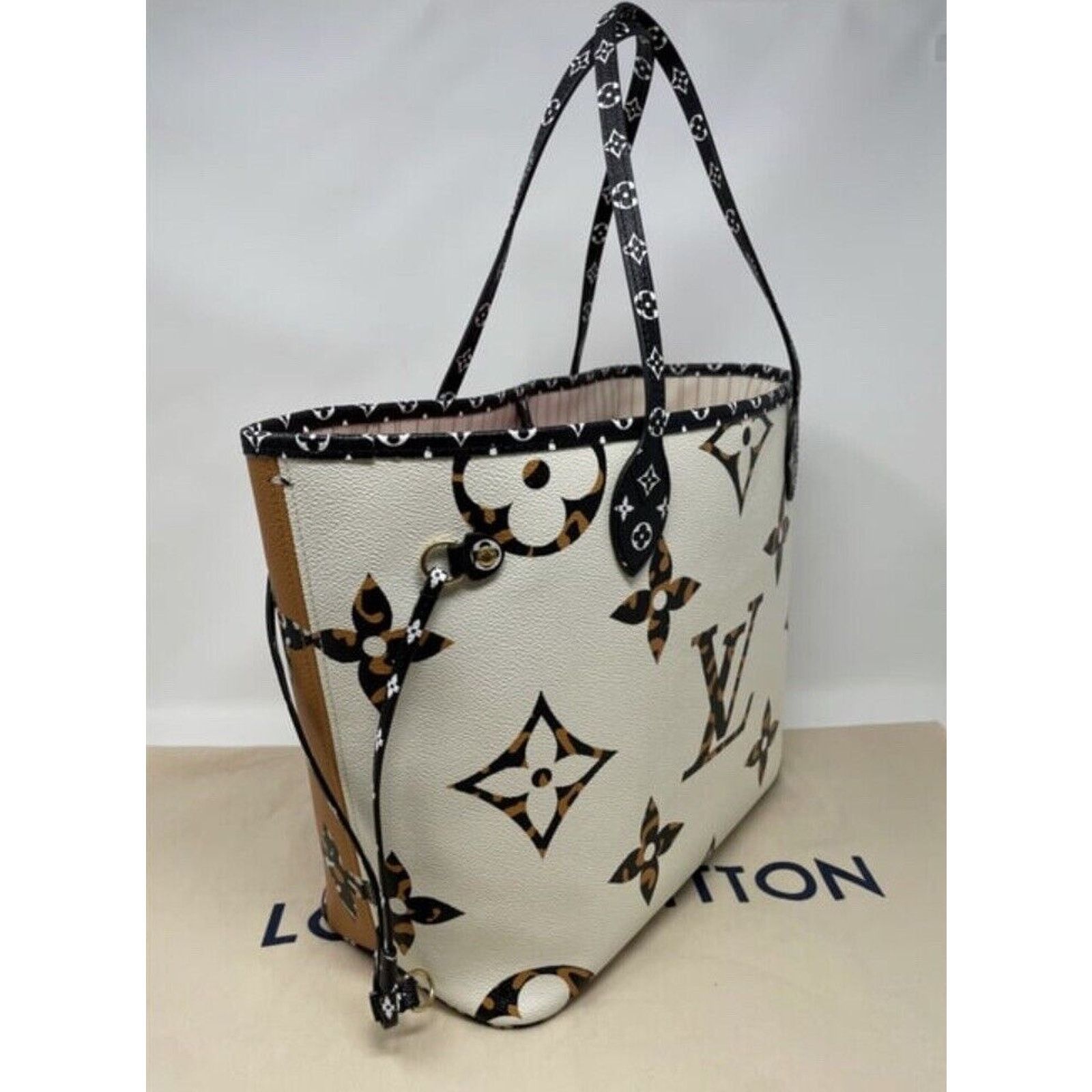 Louis Vuitton Louis Vuitton Neverfull MM tote limited edition jungle mono Size ONE SIZE - 4 Thumbnail