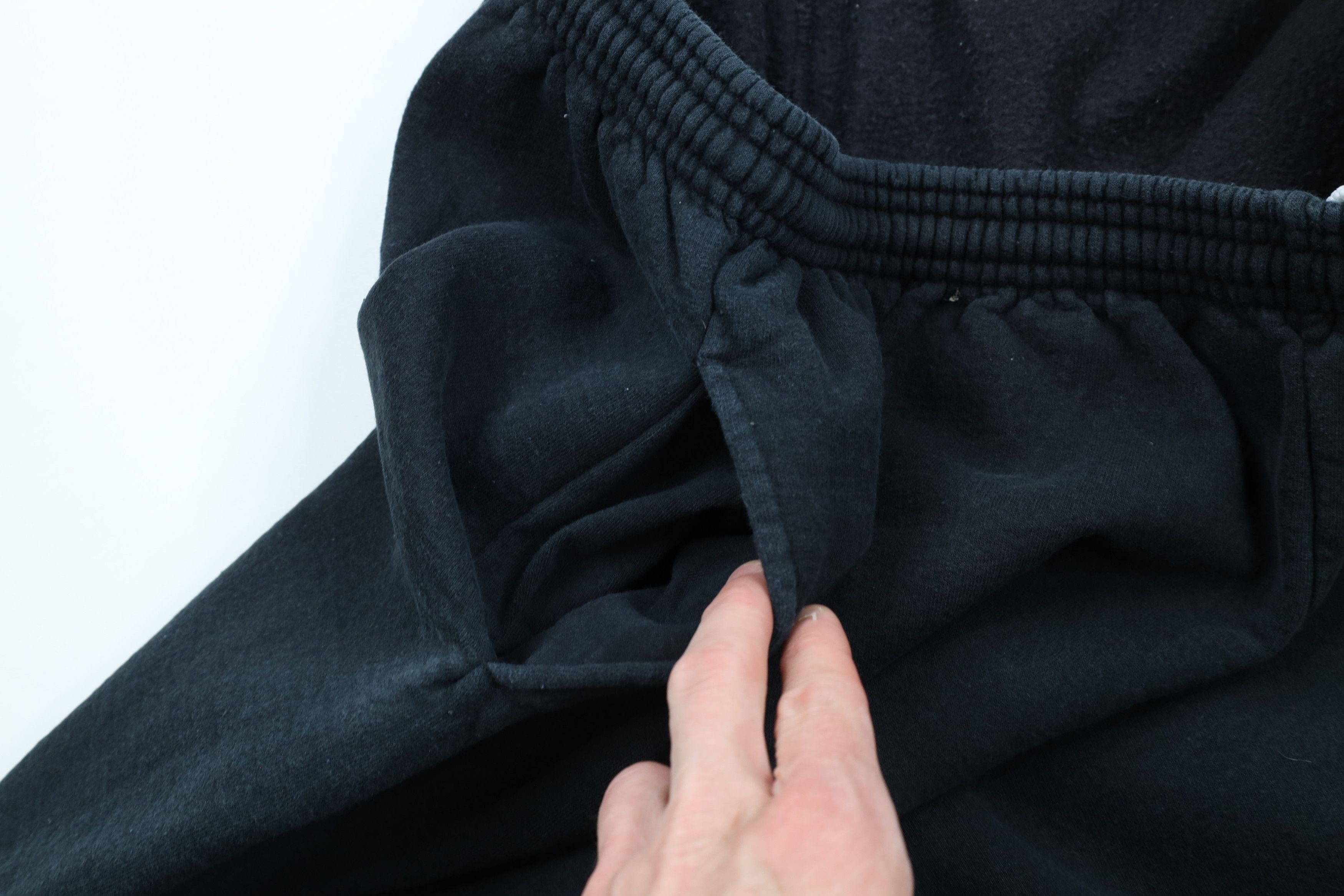 Starter × Vintage Vintage 90s Starter Heavyweight Sweatpants Joggers Black Size US 38 / EU 54 - 6 Thumbnail