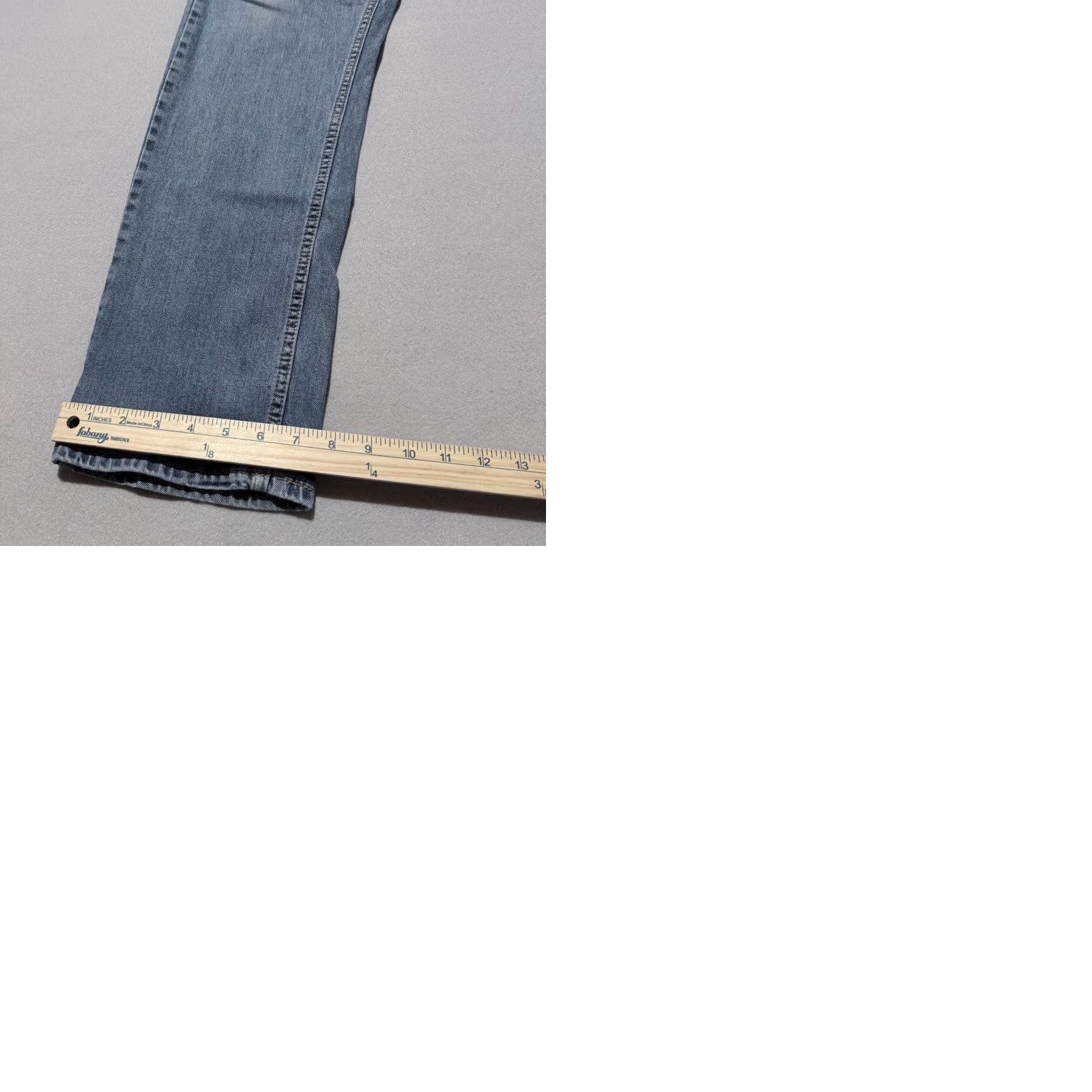 Levi's Levi's 505 Jeans Men Blue Denim Mid Rise Pockets Straight Leg Jeans 34x30 Size US 34 / EU 50 - 10 Thumbnail