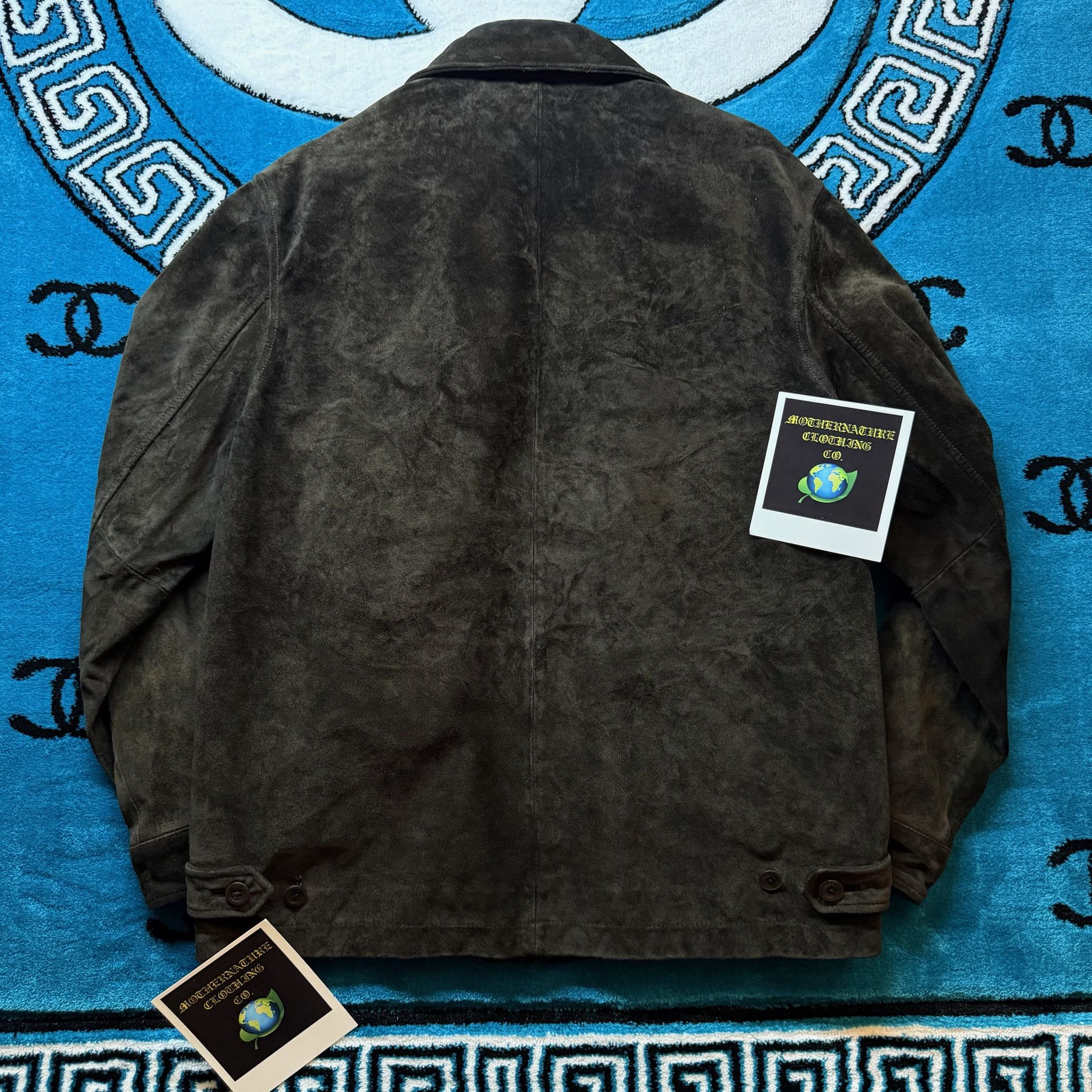 Banana Republic LEATHER X SUEDE COAT L/S JACKET Size US M / EU 48-50 / 2 - 2 Thumbnail