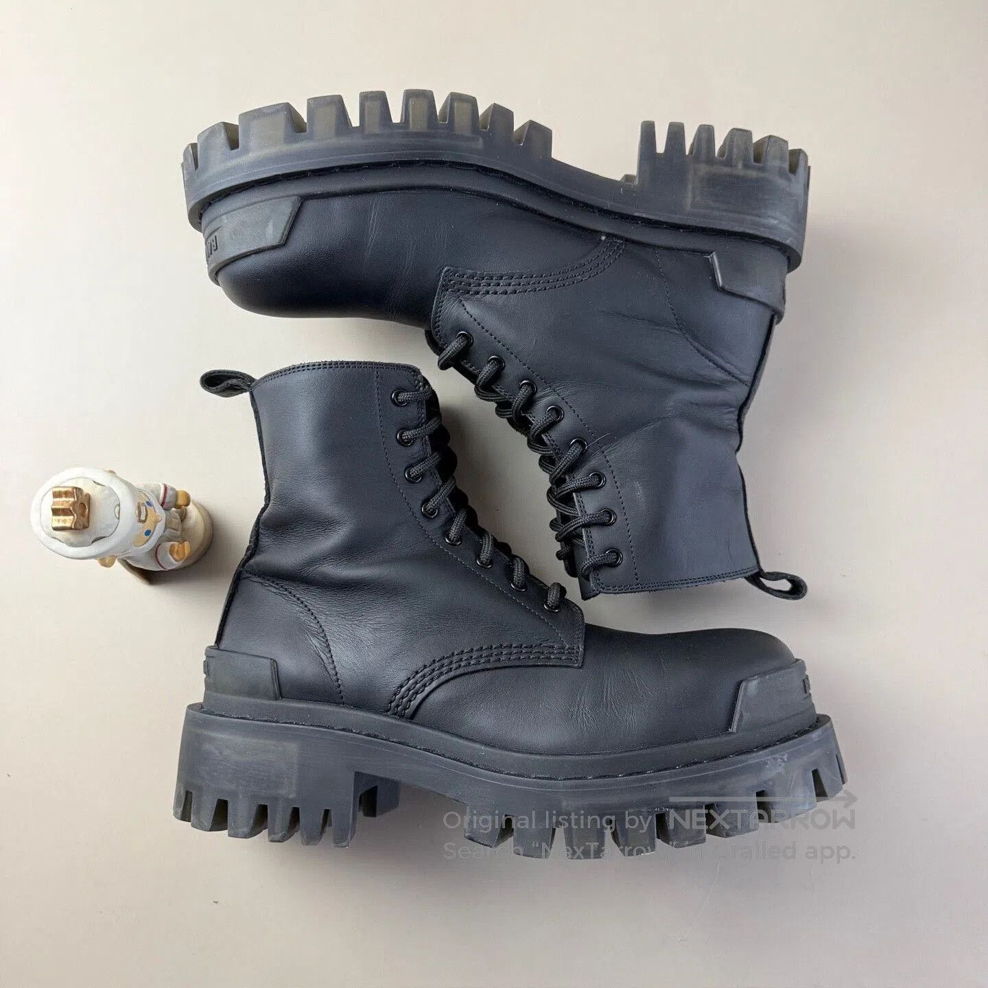 Balenciaga balenciaga black platform ankle boots size 35.5. Size US 5 / IT 35 - 5 Thumbnail