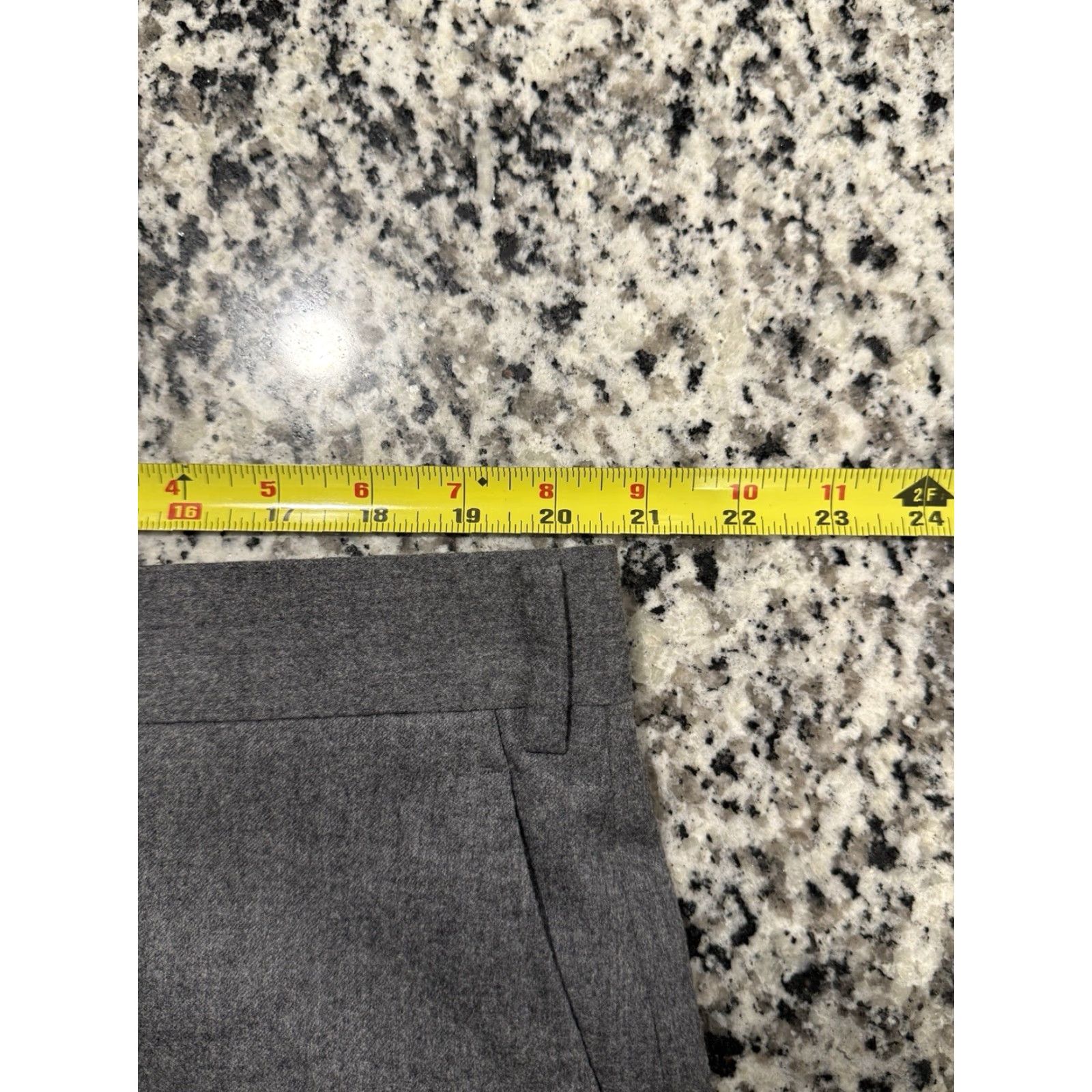 Peter Millar Peter Millar Pants 100% Super 120s Wool Gray Vitale Barberis Canonico 41x32.5 Size US 41 - 3 Thumbnail