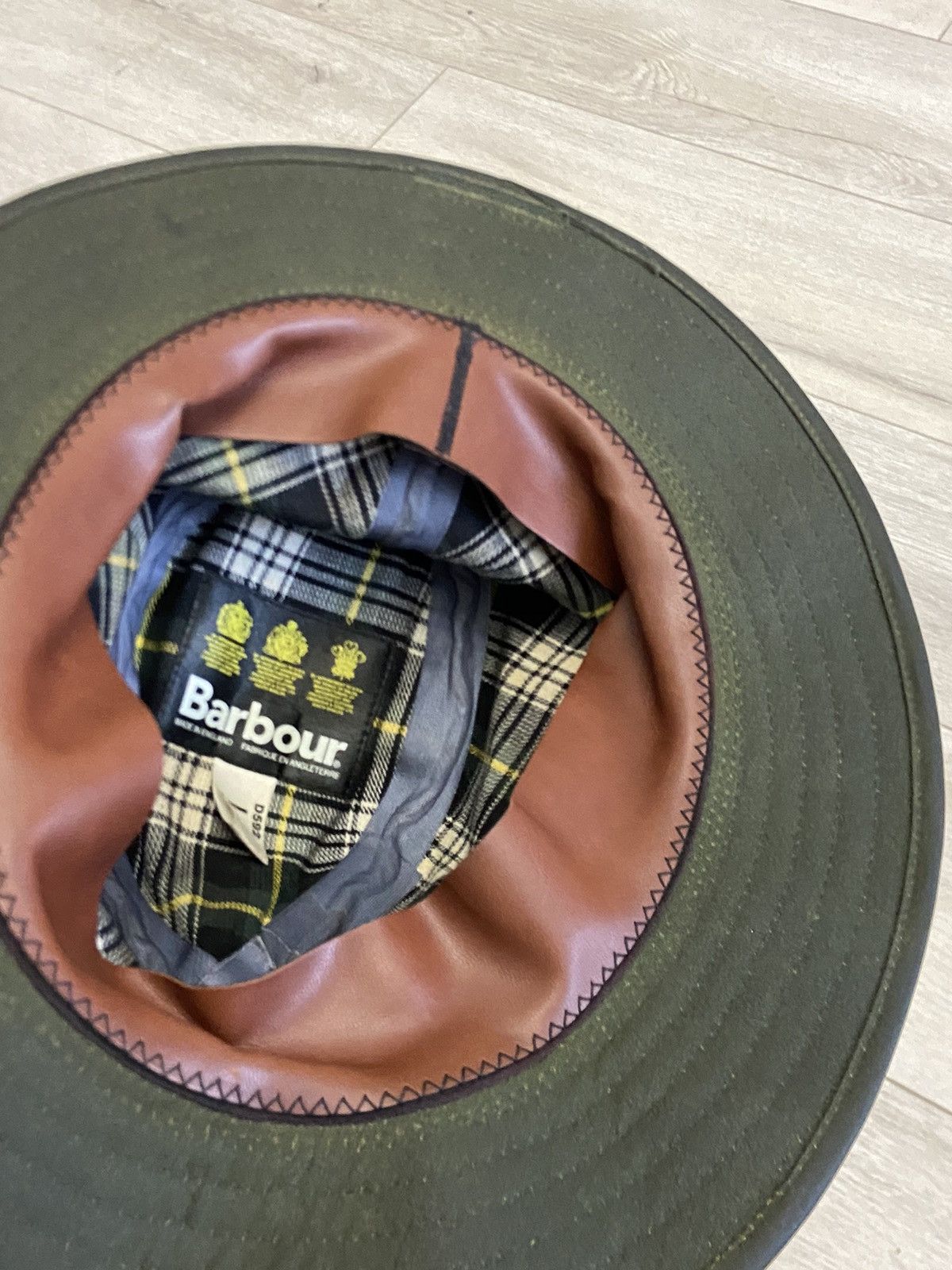 Barbour Vintage 90s Barbour Bucket Cap Hat Streetwear Нуре Size ONE SIZE - 8 Thumbnail