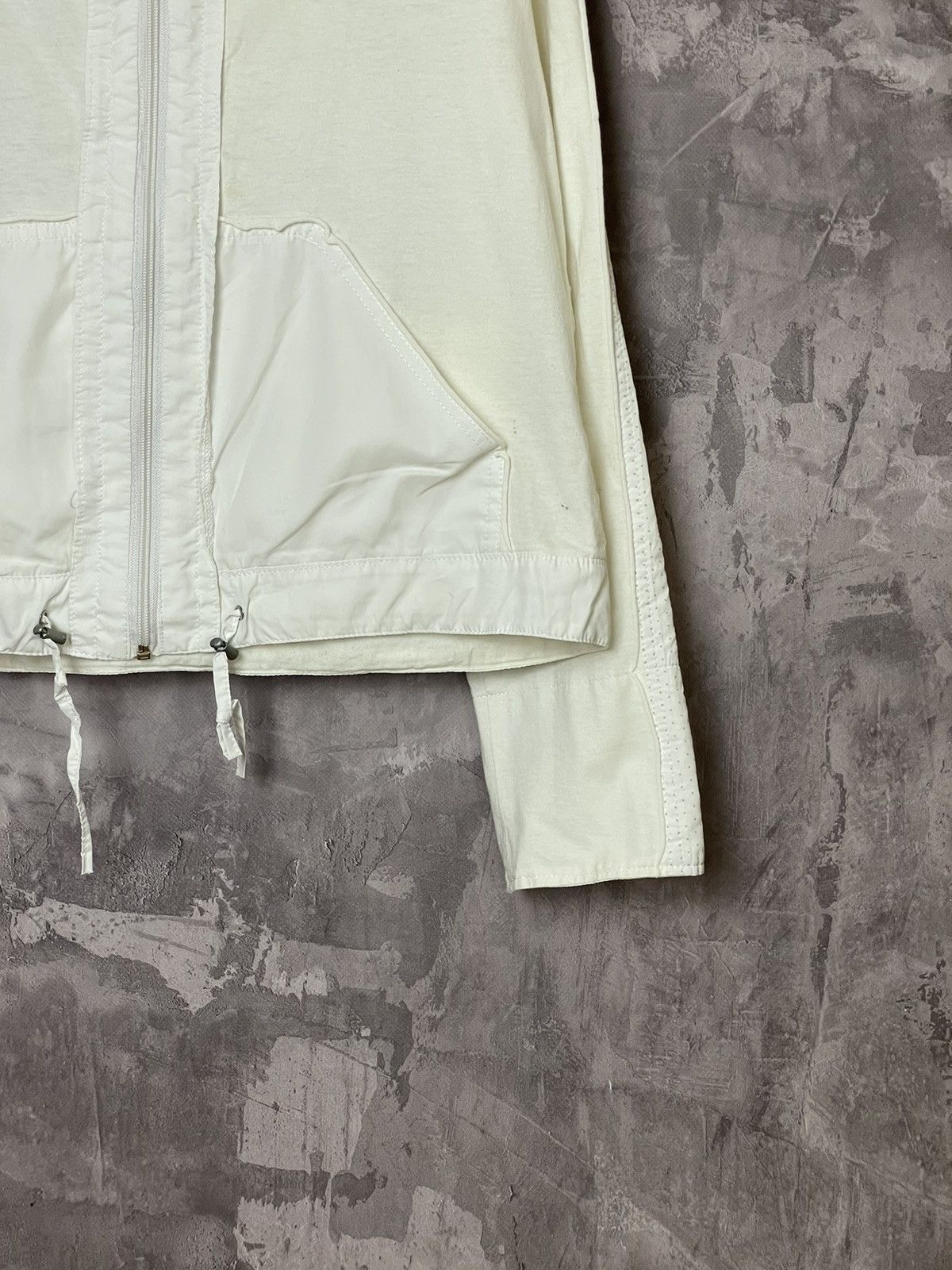 Nike × Nike ACG × Vintage Vintage Y2K Nike ACG hoodie zipper white outdoor Size M / US 6-8 / IT 42-44 - 2 Thumbnail