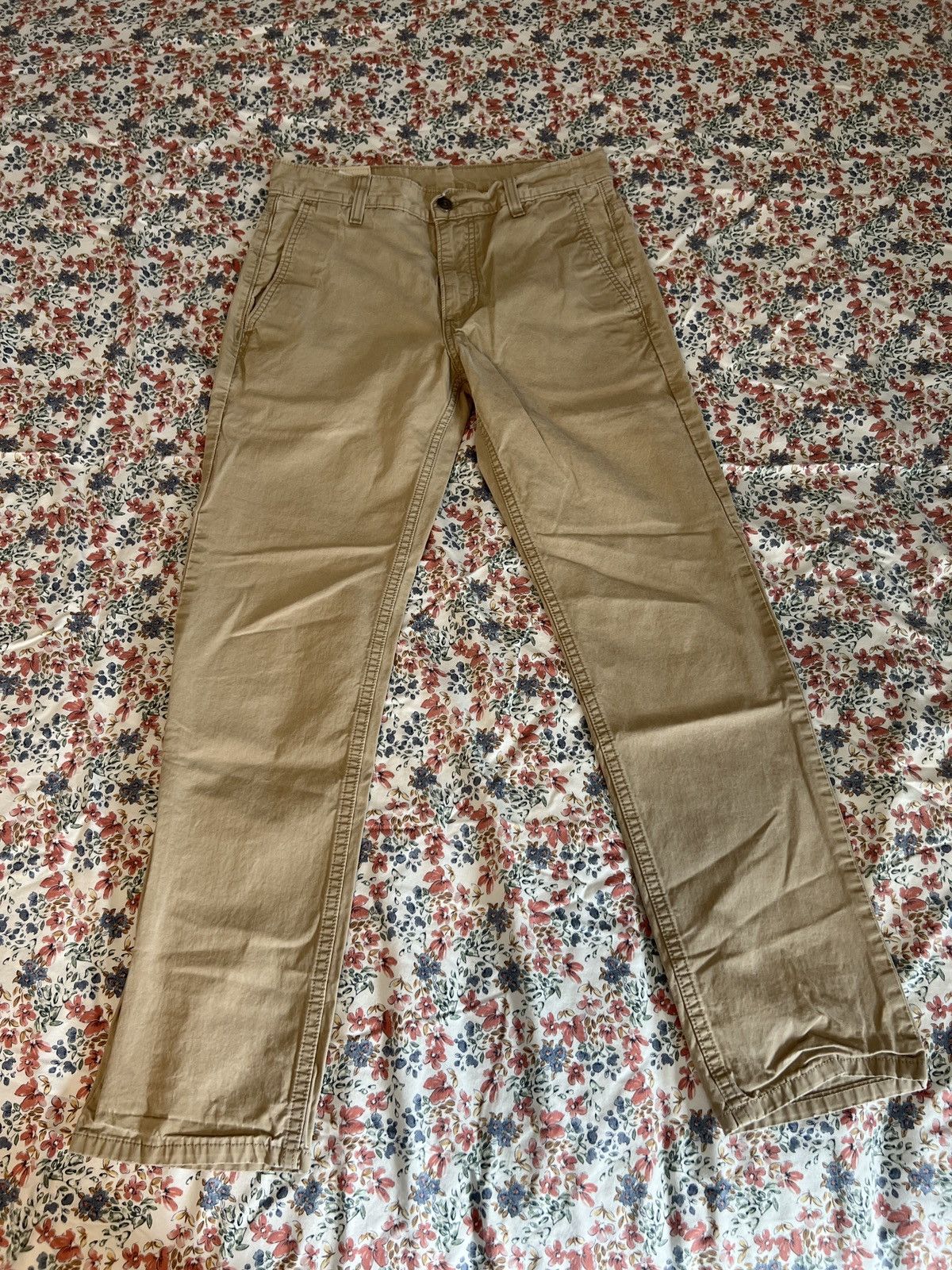 Levi's Levis Khaki Chino Size US 29 - 2 Thumbnail