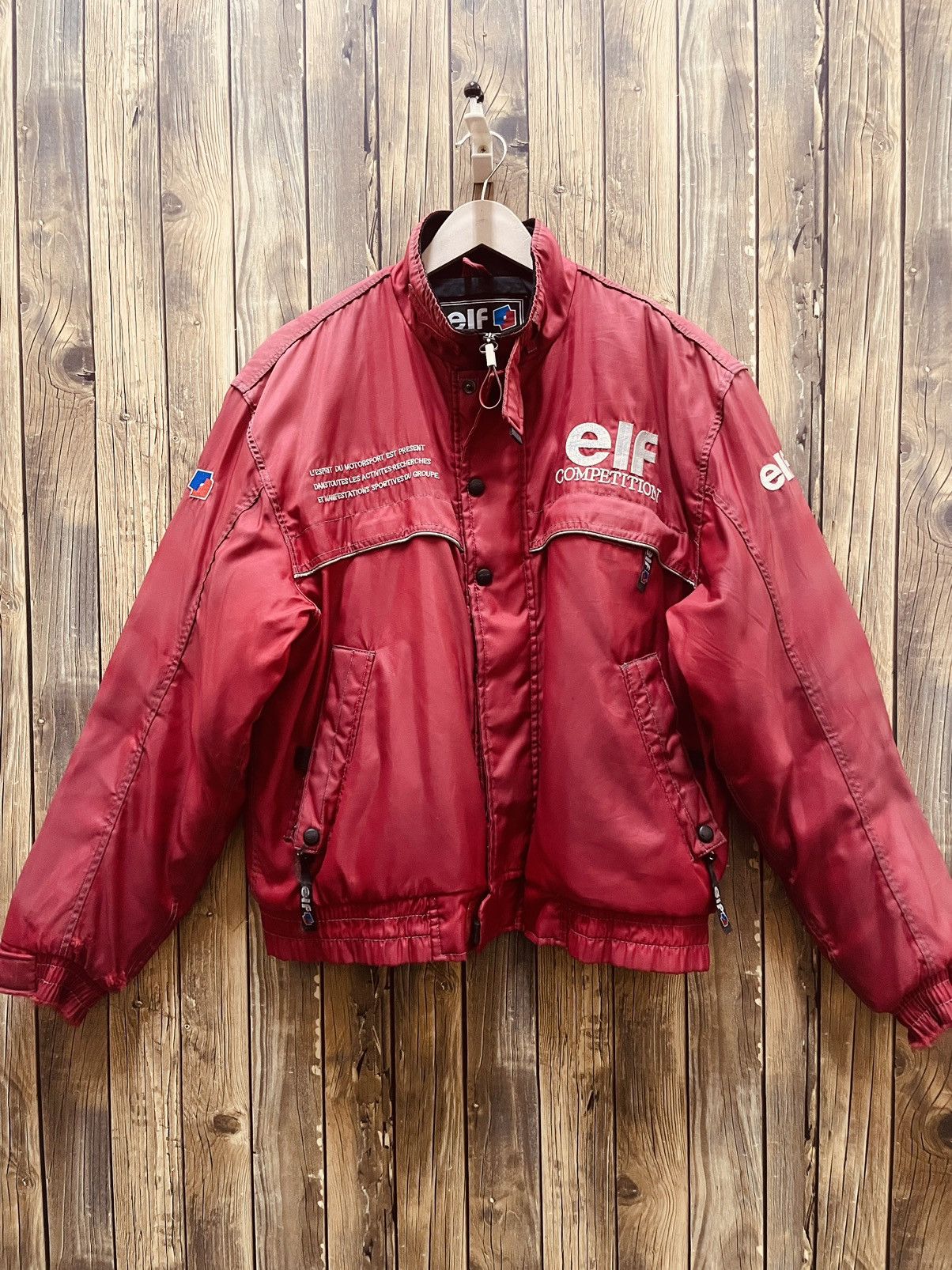 Vintage Vintage ELF Motorsports Competition Jacket | Grailed
