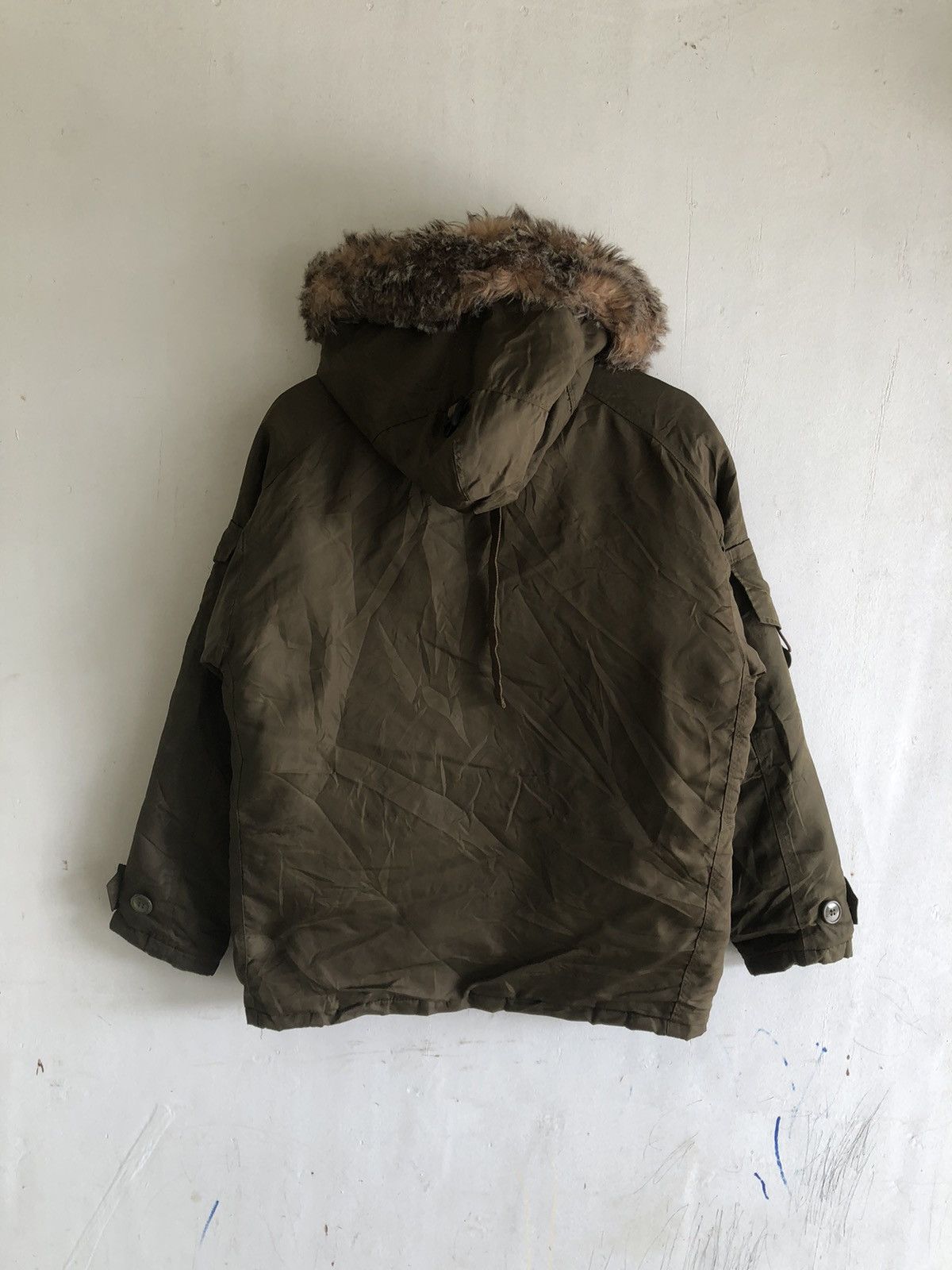 Gap × Japanese Brand × Vintage Vintage Y2K Gap Bomber Jacket Hoodie Size US M / EU 48-50 / 2 - 2 Thumbnail