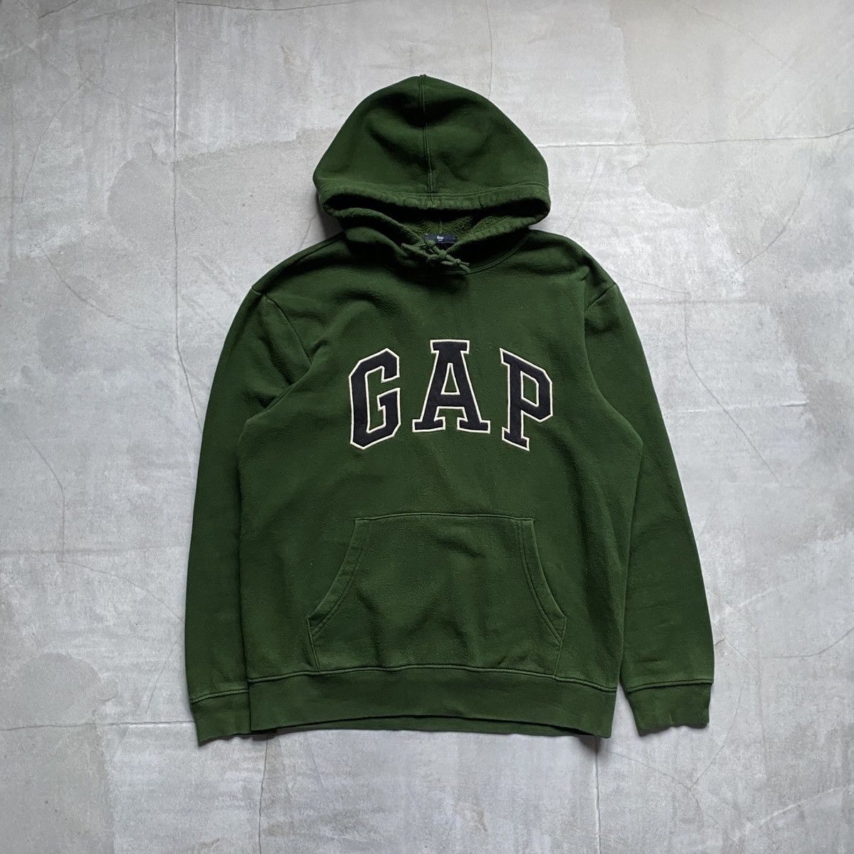 Gap × Vintage × Yeezy CRAZY Vintage Y2K baggy yeezy gap spellout zip up hoodie Size US M / EU 48-50 / 2 - 1 Thumbnail