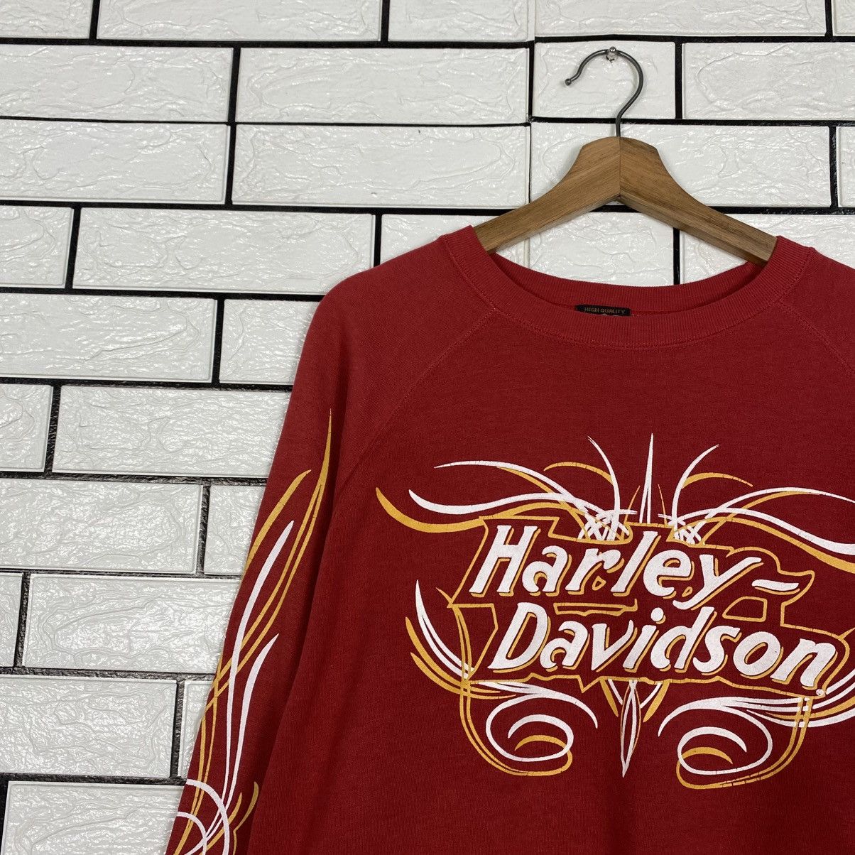 Harley Davidson Harley Davidson Fine Workmanship Over Print Cafe Racer Size US M / EU 48-50 / 2 - 8 Thumbnail