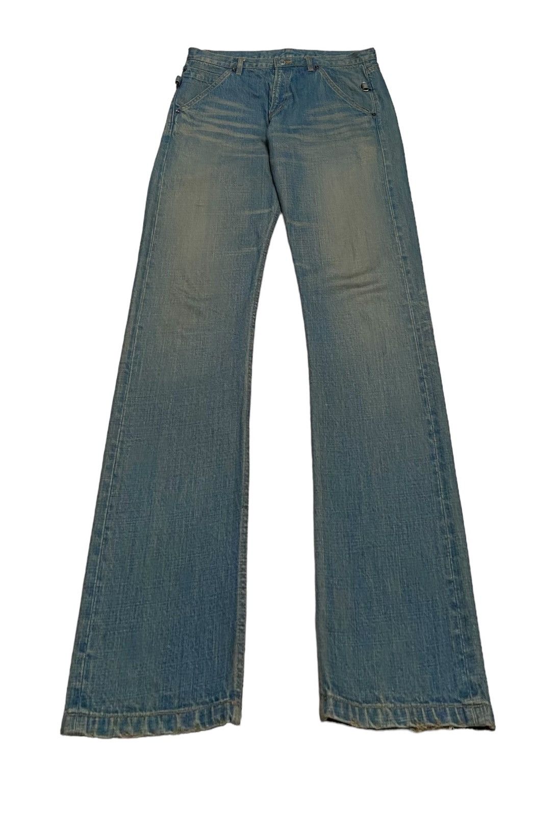 If Six Was Nine × Japanese Brand Rare Design Vintage Japanese Brand FEW Jeans 2000s Size US 35 - 1 Thumbnail