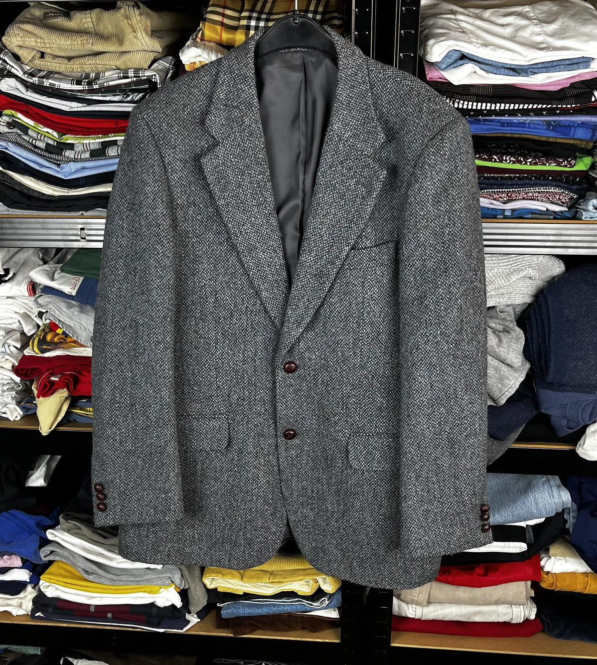 Harris Tweed × Vintage harris tweed blazer jacket size 40r Size 40R - 1 Thumbnail