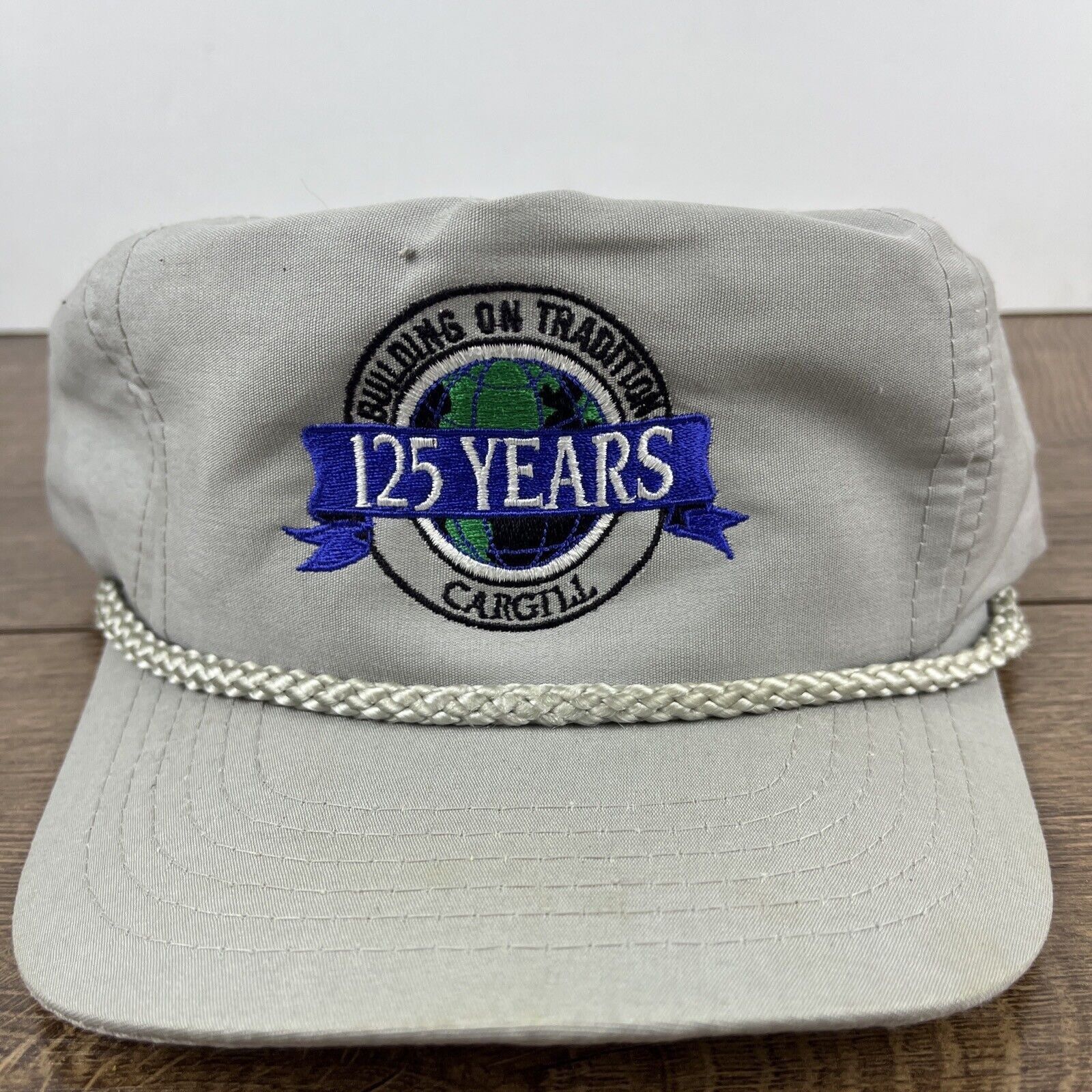 Other Cargill Hat 125 Years Cargill Gray Snapback Hat Adjustable A Size ONE SIZE - 6 Thumbnail