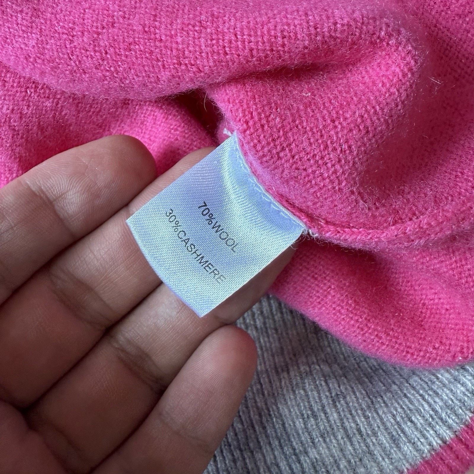 Other Copied - Greyson 1/4 Zip Pullover Pink Wool Golf Sportswear Size US M / EU 48-50 / 2 - 7 Thumbnail