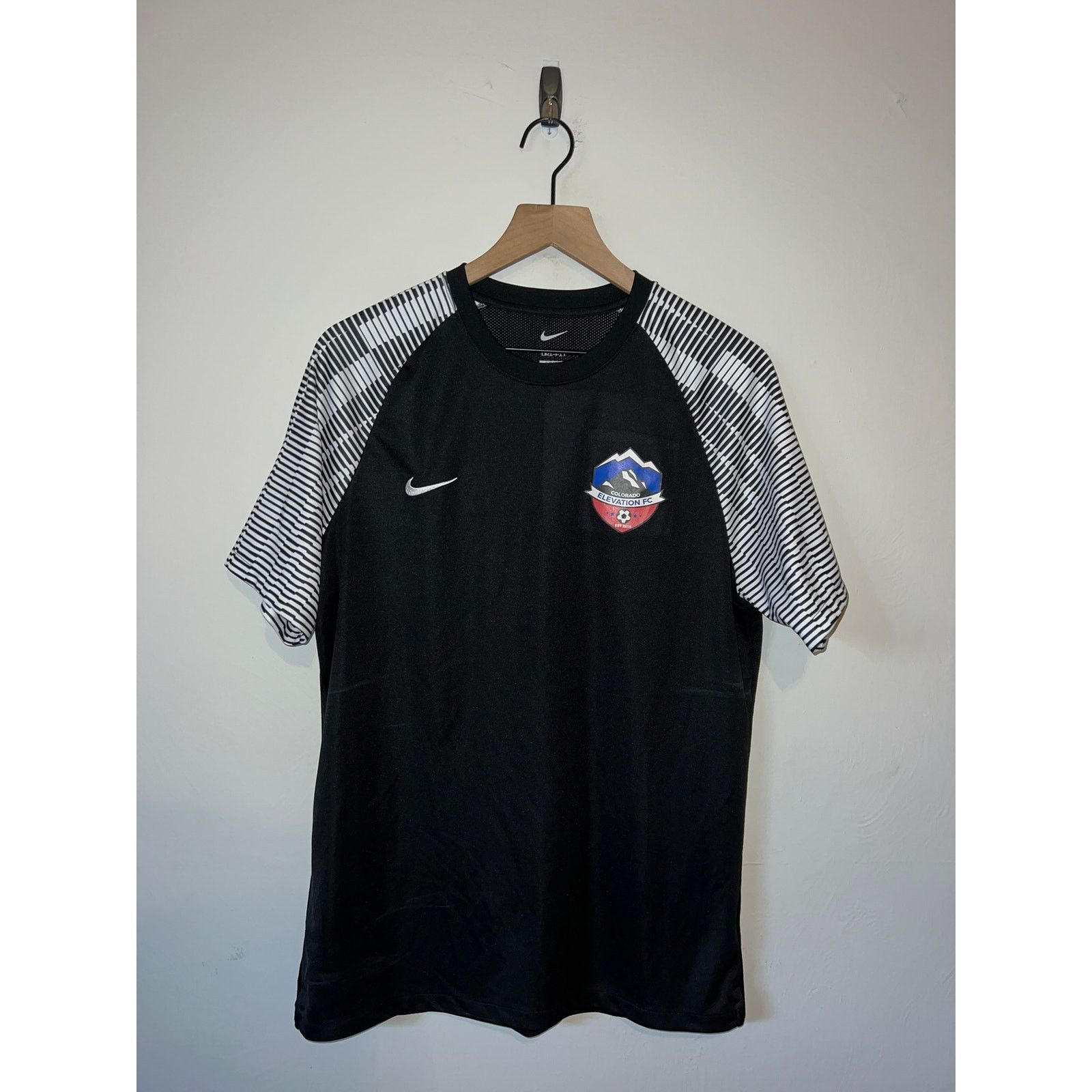 Nike Nike Colorado Elevation Jersey Dri Fit FC black Soccer Top L Size US L / EU 52-54 / 3 - 1 Thumbnail