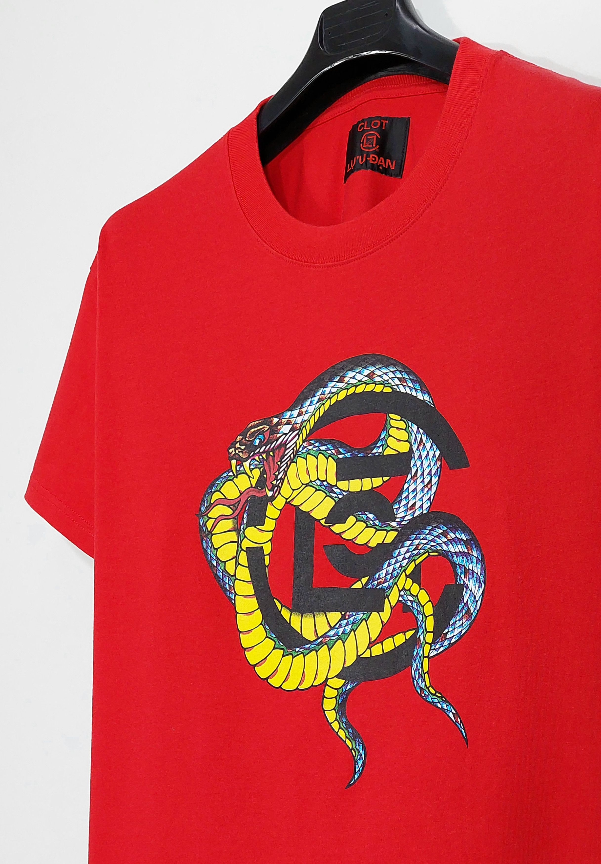 CLOT x LUU DAN print cotton tshirt - red S Size US S / EU 44-46 / 1 - 5 Thumbnail