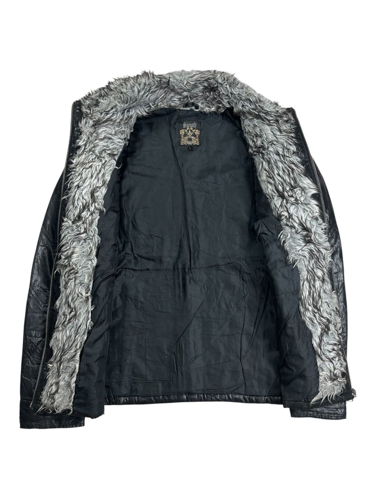 Tornado Mart 2000s Spinash - Trim Fur Collar Vkei Jacket Size US M / EU 48-50 / 2 - 2 Thumbnail