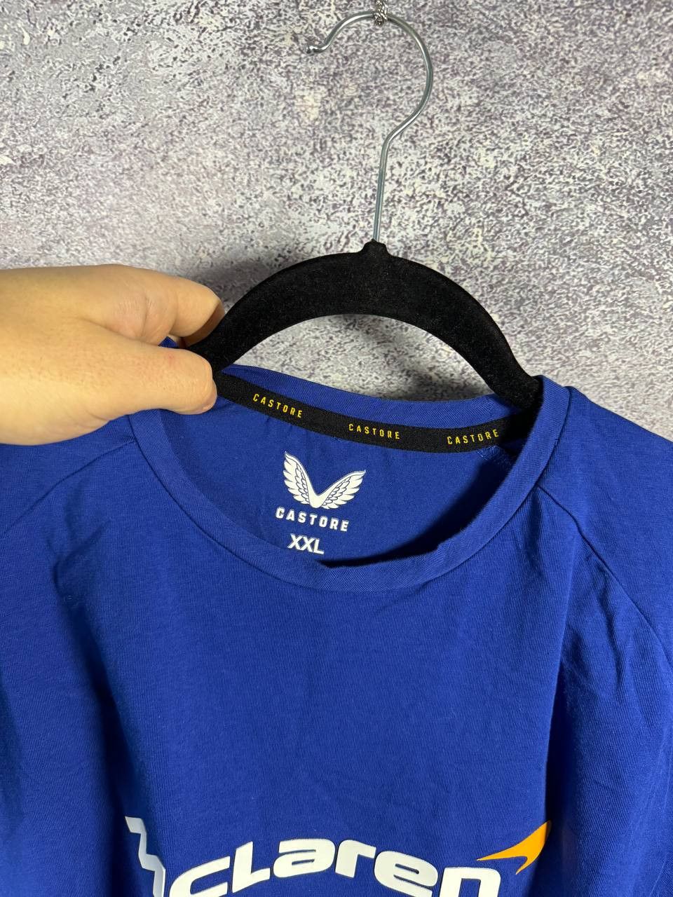Castore × Formula 1 × Malcolm McLaren McLaren Formula 1 Racing Team T-Shirt Blue Men's XL Size US XL / EU 56 / 4 - 9 Thumbnail