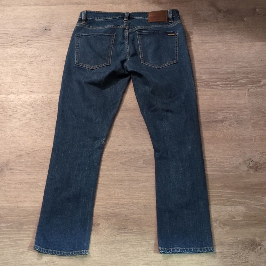 Volcom Volcolm Vorta Slim Straight Jeans Size 31 Size US 31 - 7 Thumbnail
